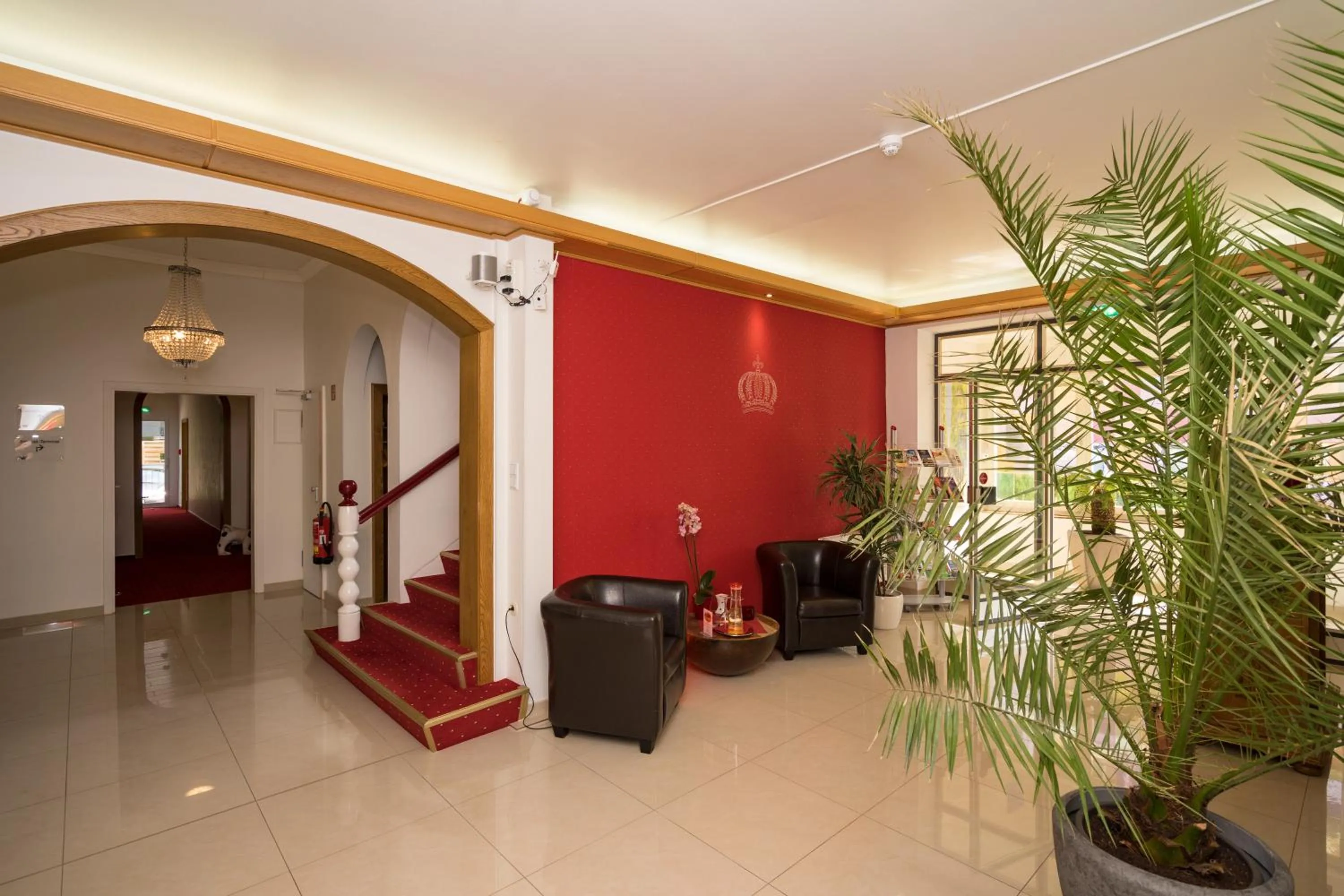 Lobby or reception in Parkhotel Pyrmont