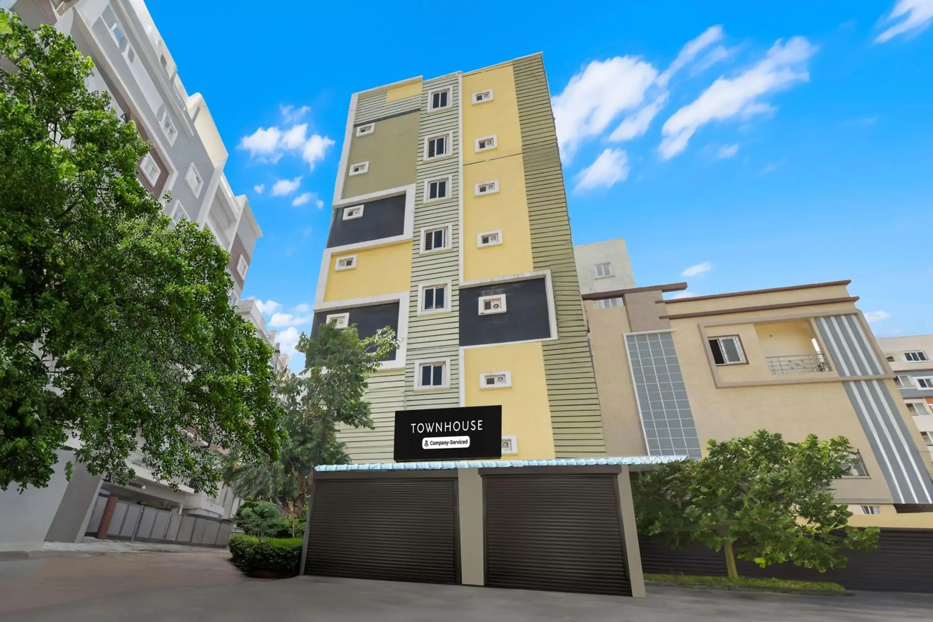 Facade/entrance in Super Townhouse Hitech City Madhapur Facade/entrance in Super Townhouse Hitech City Madhapur