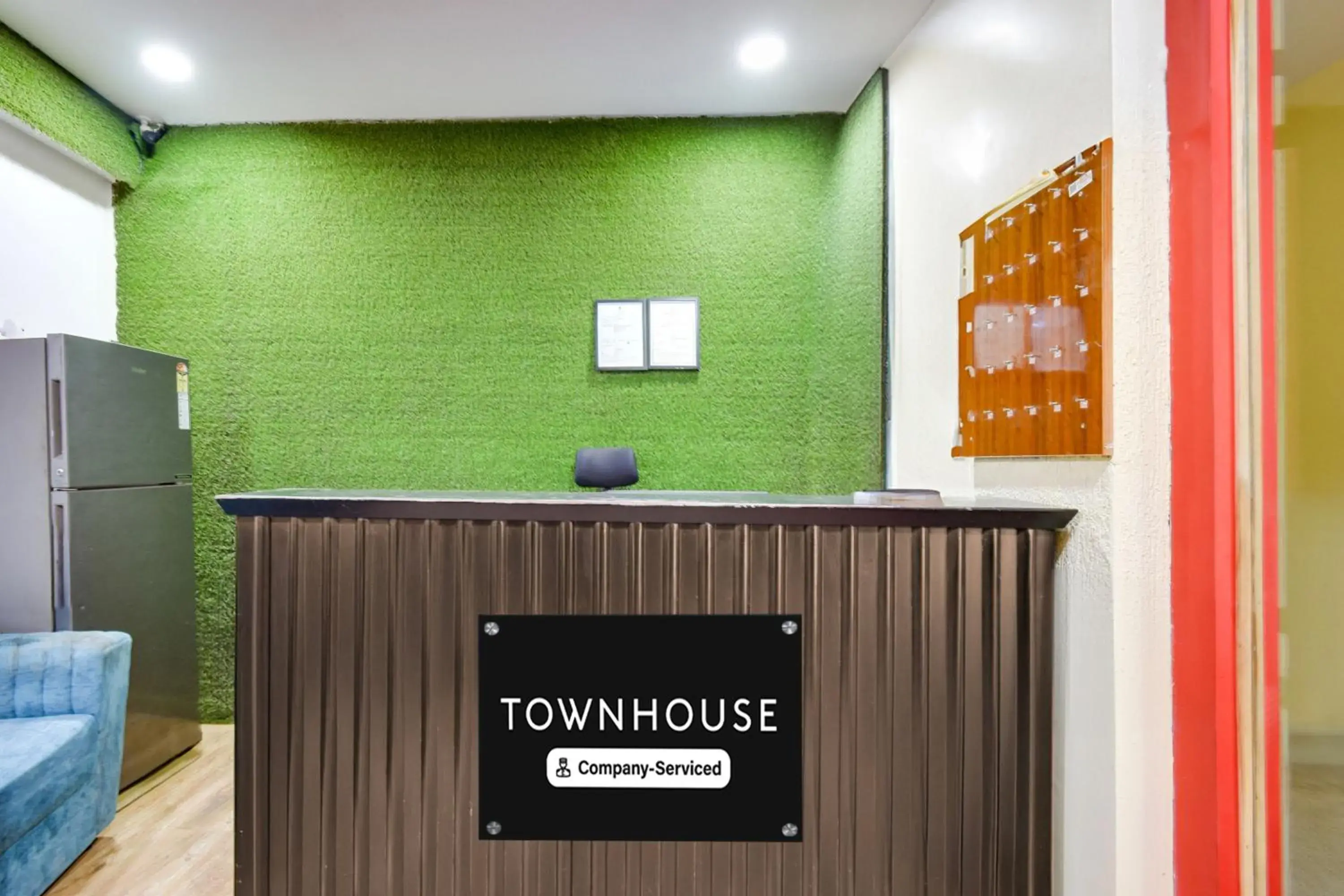 Lobby or reception in Super Townhouse Hitech City Madhapur Lobby or reception in Super Townhouse Hitech City Madhapur