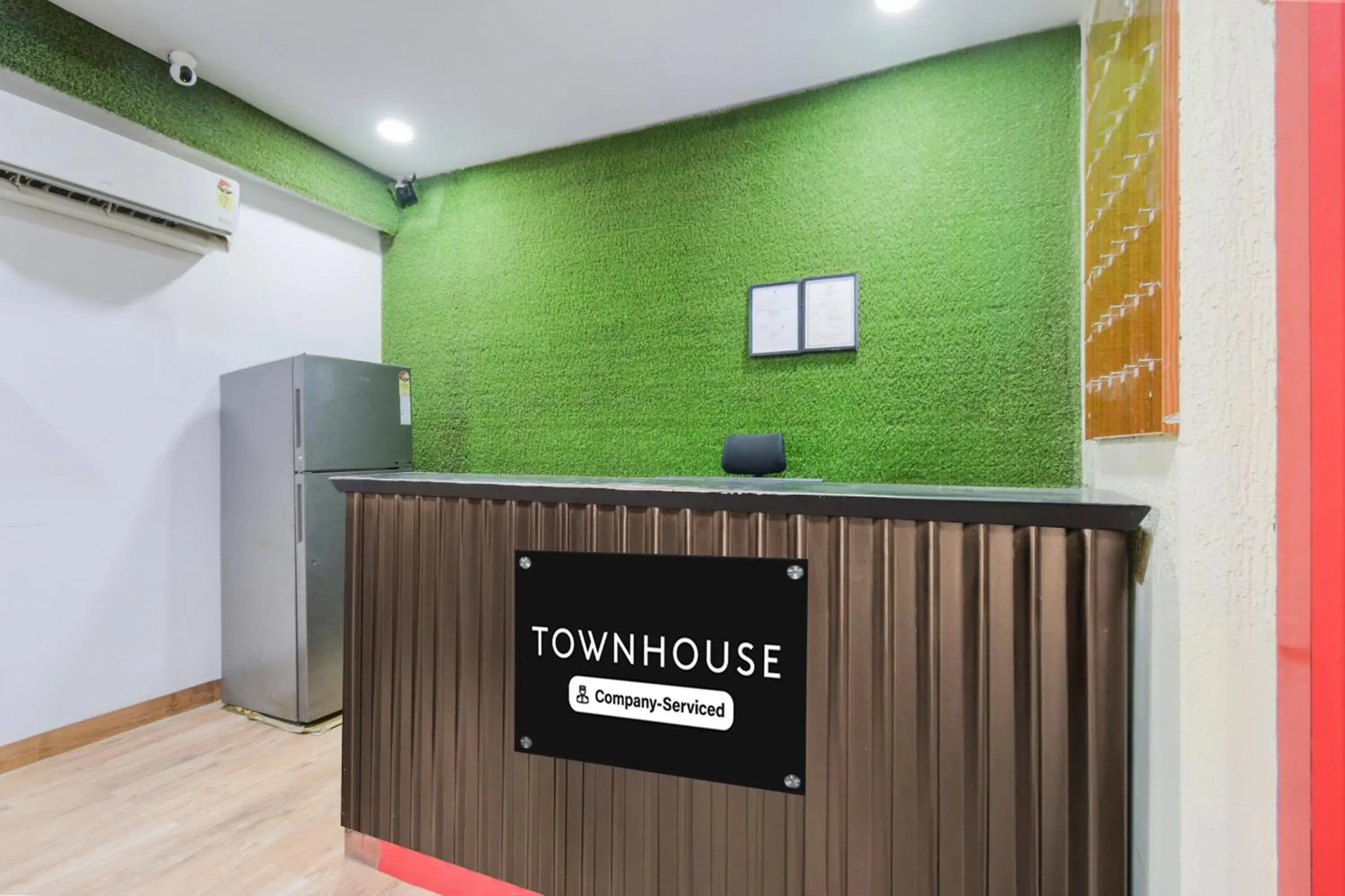 Lobby or reception in Super Townhouse Hitech City Madhapur Lobby or reception in Super Townhouse Hitech City Madhapur