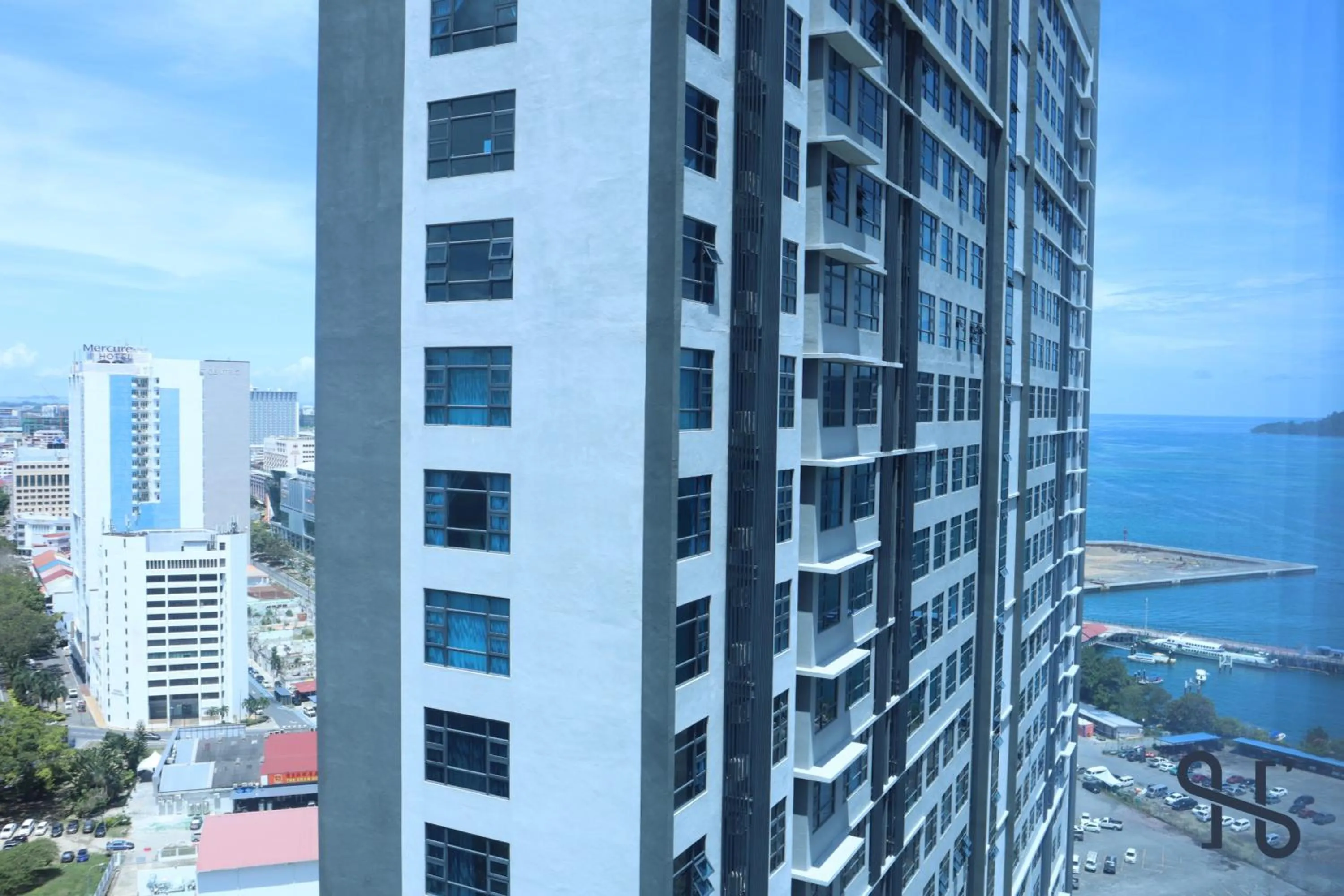 Property building in Homesuite' Home at Jesselton Quay