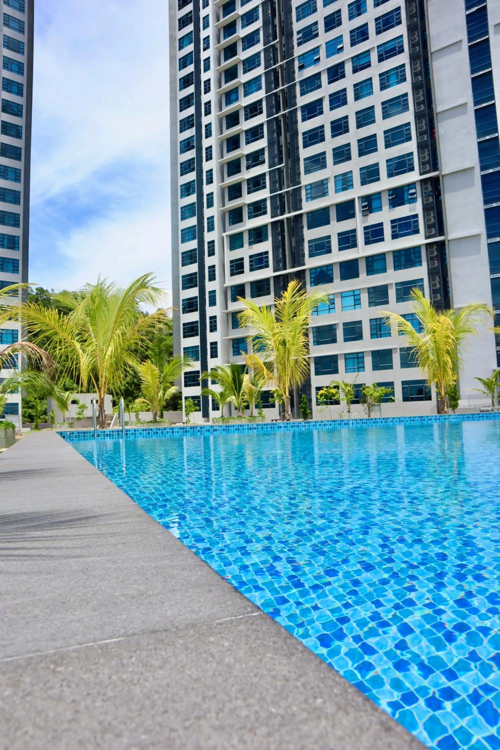 Swimming pool in Homesuite' Home at Jesselton Quay