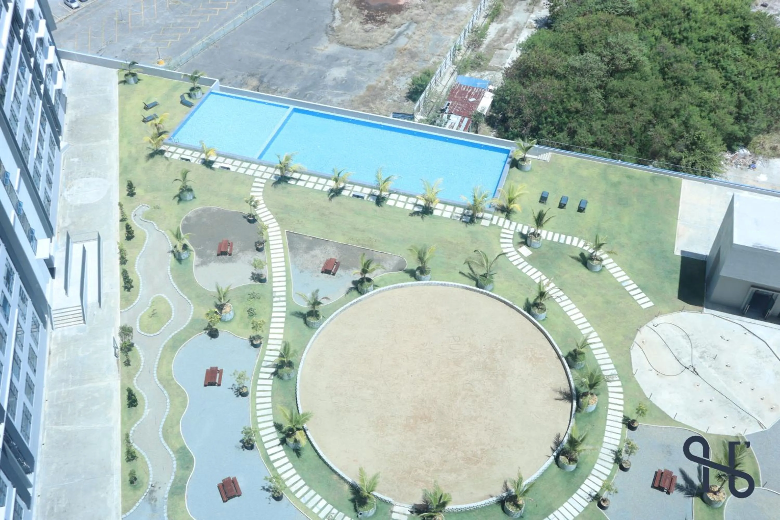 Swimming pool in Homesuite' Home at Jesselton Quay