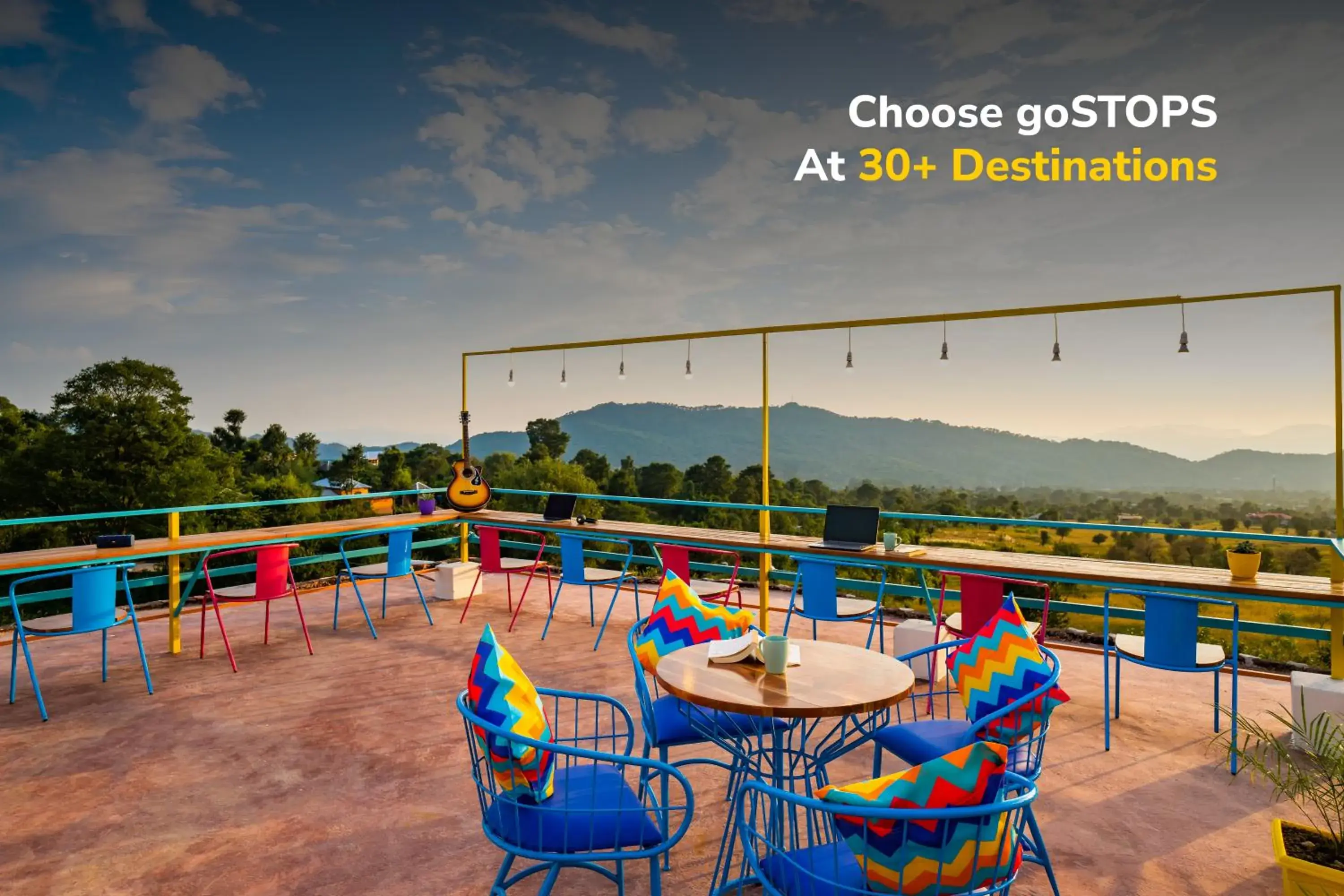 Mountain view in goSTOPS Bir, Landing Site Mountain view in goSTOPS Bir, Landing Site