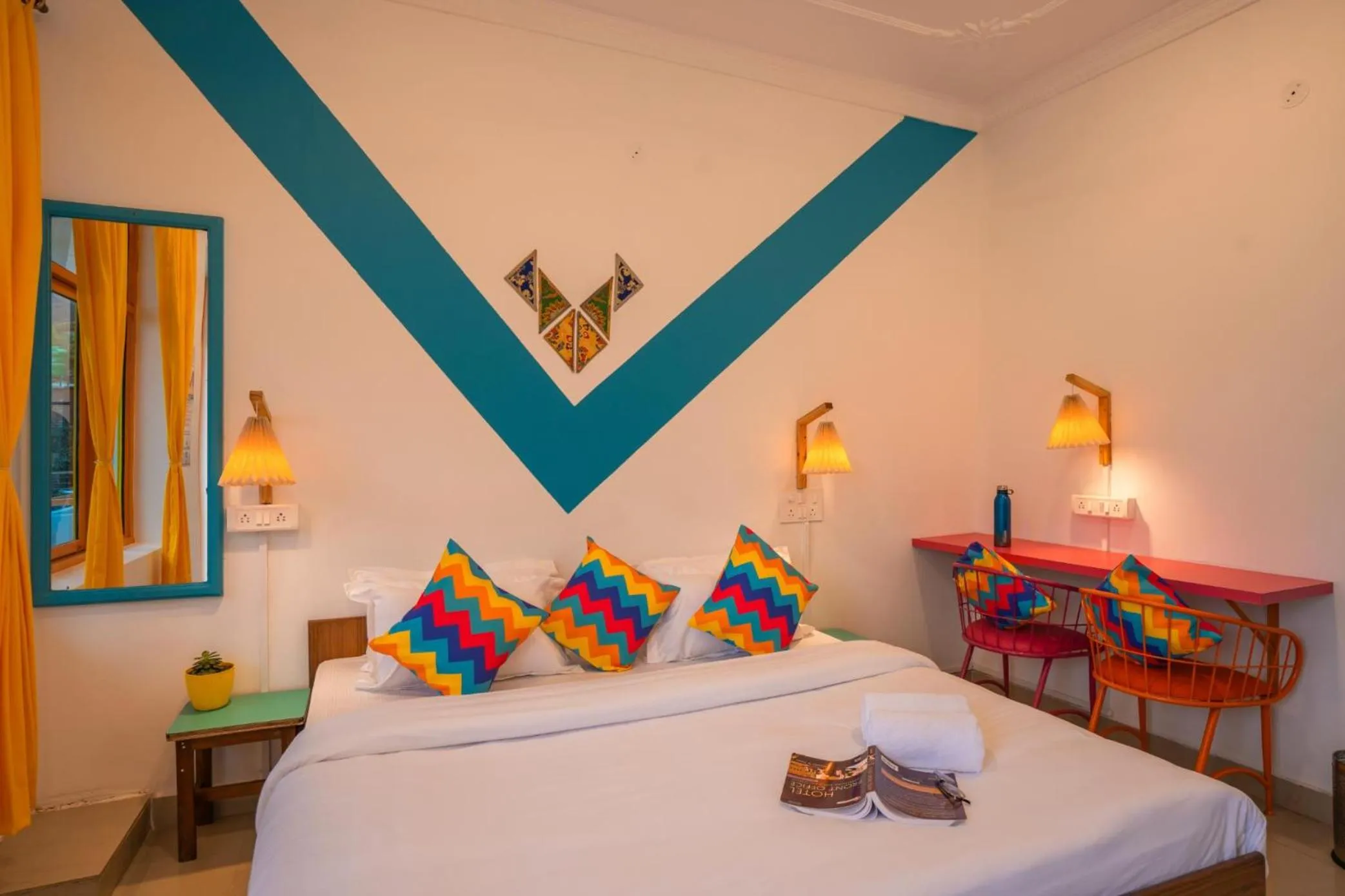 Bed in goSTOPS Bir, Landing Site