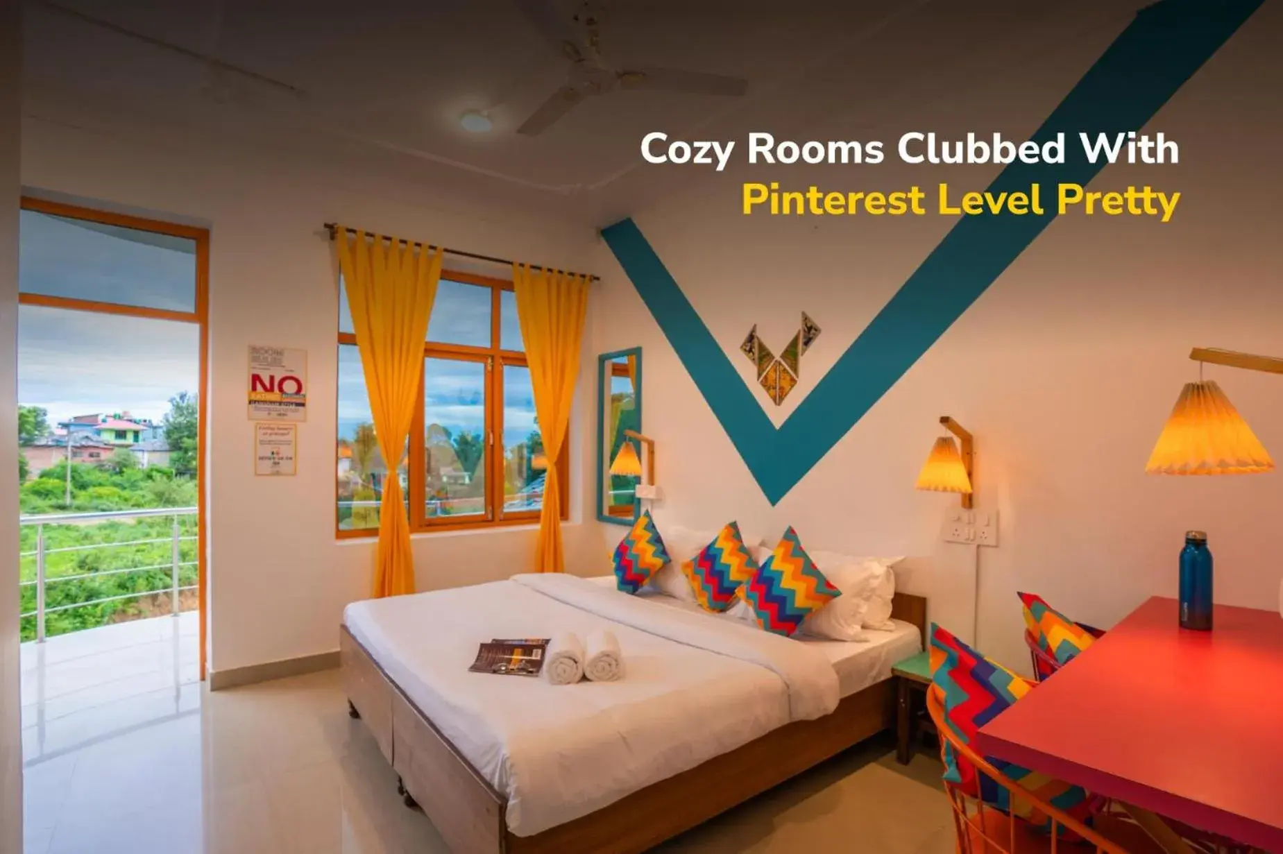 Bedroom, Bed in goSTOPS Bir, Landing Site Bedroom, Bed in goSTOPS Bir, Landing Site