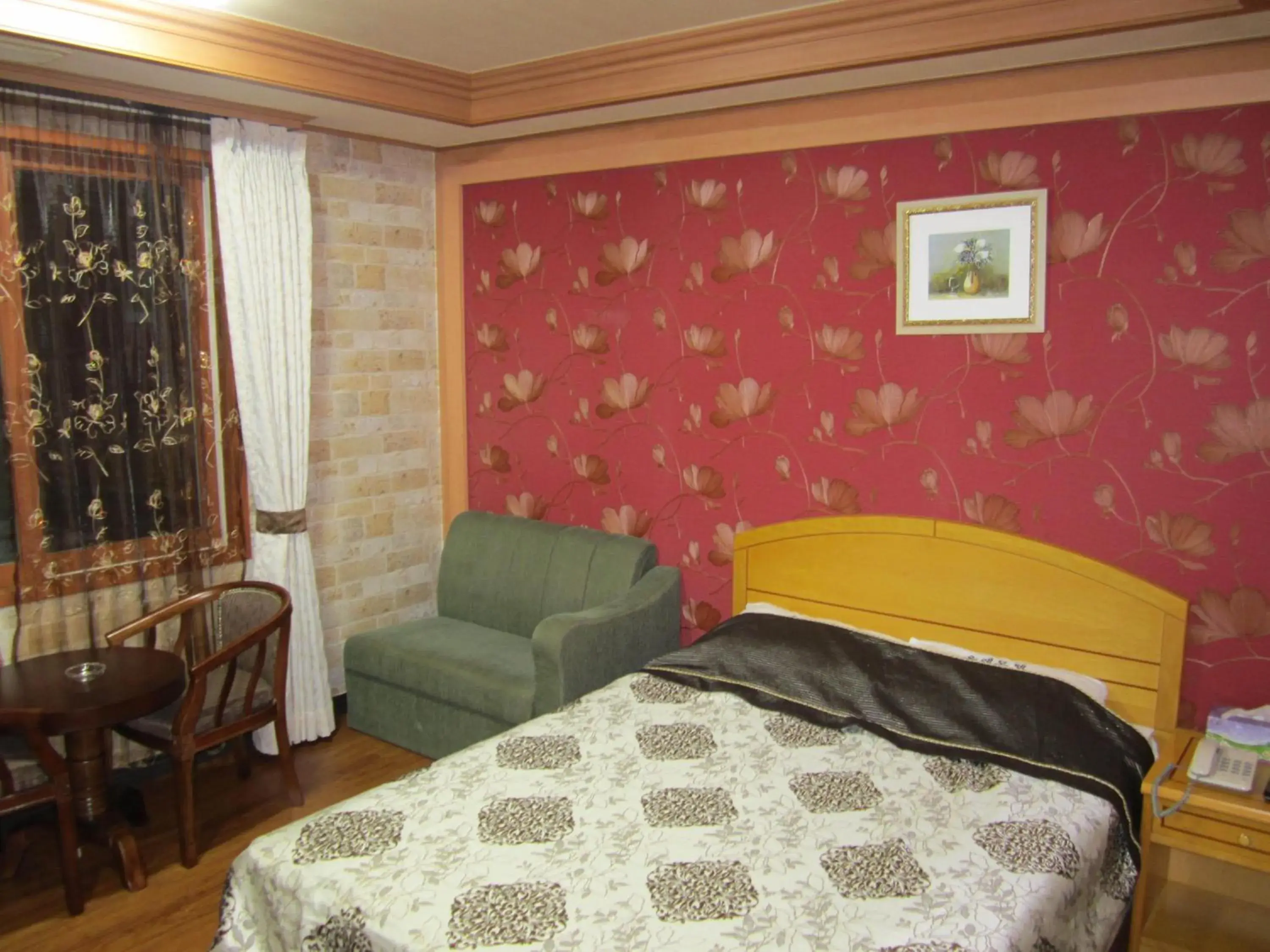 Bed in Jeju Olleh Hotel Bed in Jeju Olleh Hotel