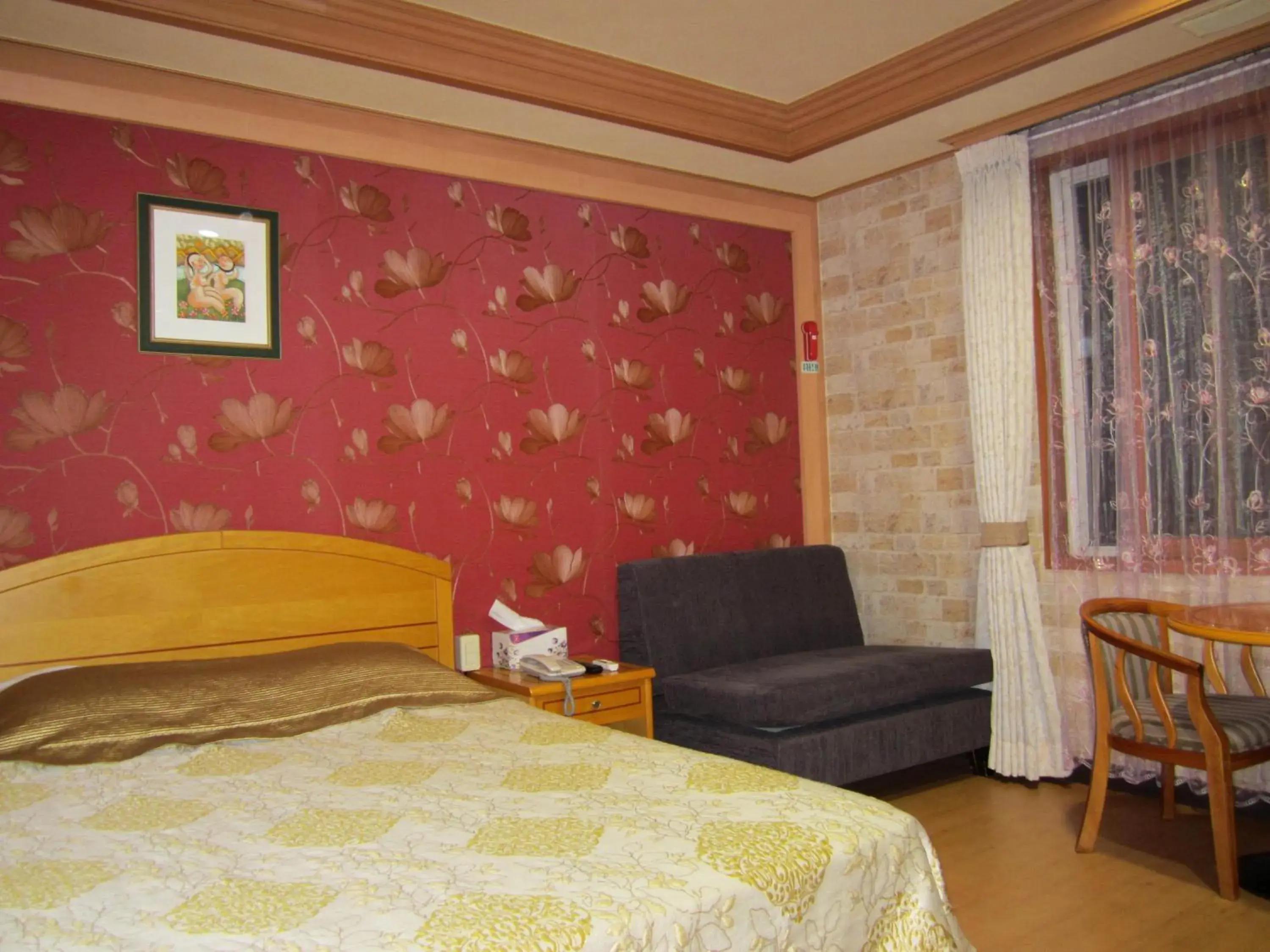 Bed in Jeju Olleh Hotel Bed in Jeju Olleh Hotel