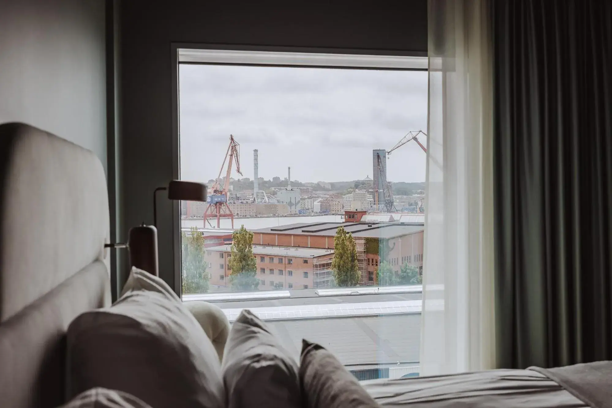 Bed in Clarion Hotel The Pier Bed in Clarion Hotel The Pier