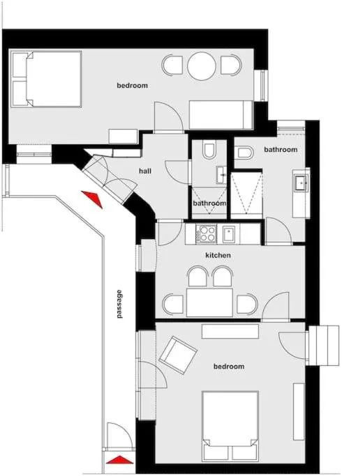 Klarahome 2 Bedroom Apartment