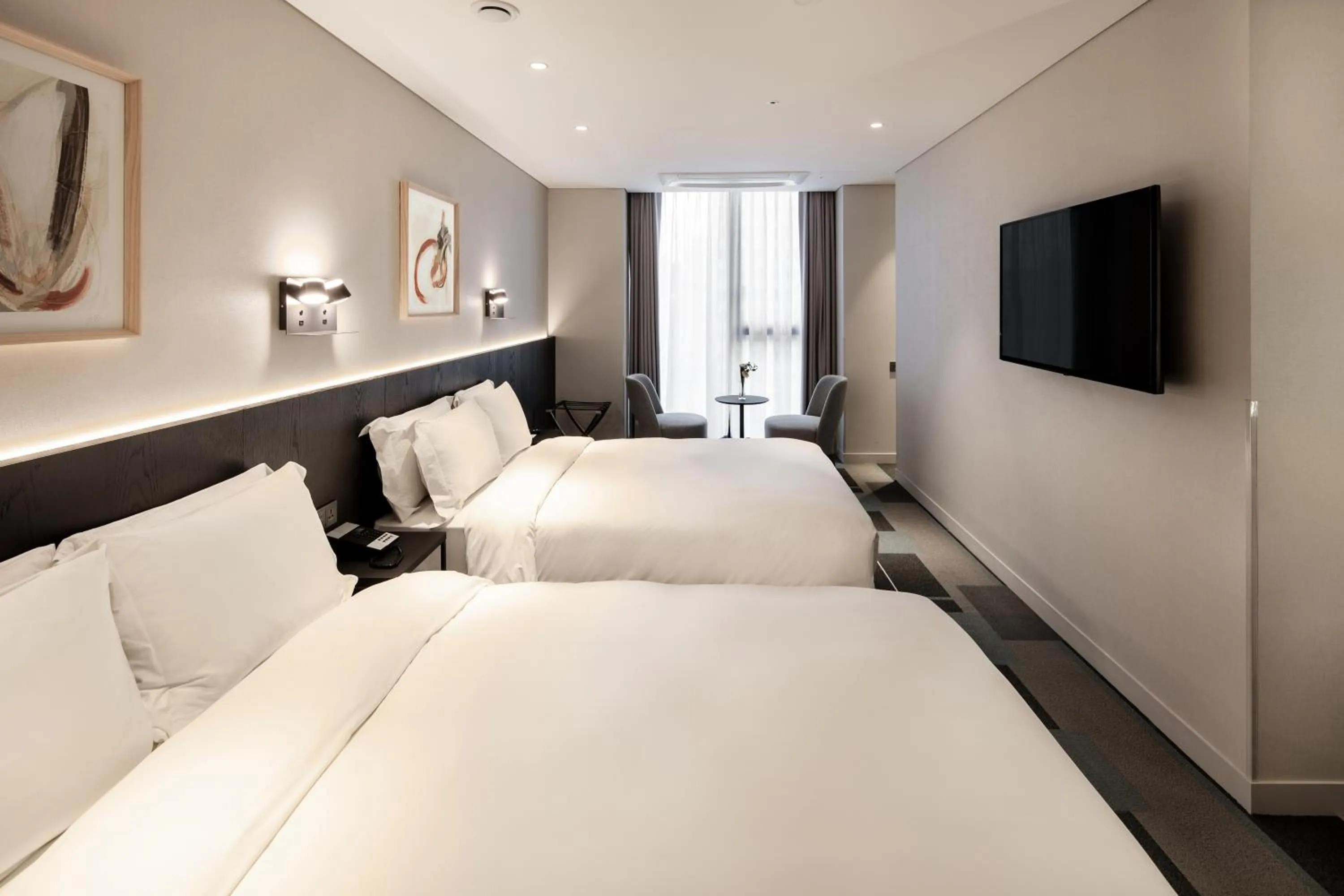 Photo of the whole room, Bed in G3 Hotel Chungmuro