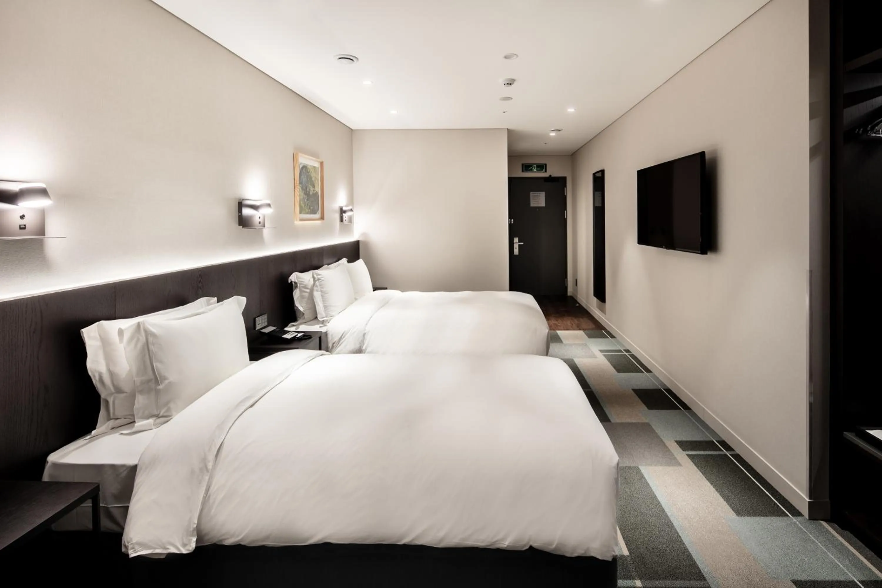 Photo of the whole room, Bed in G3 Hotel Chungmuro