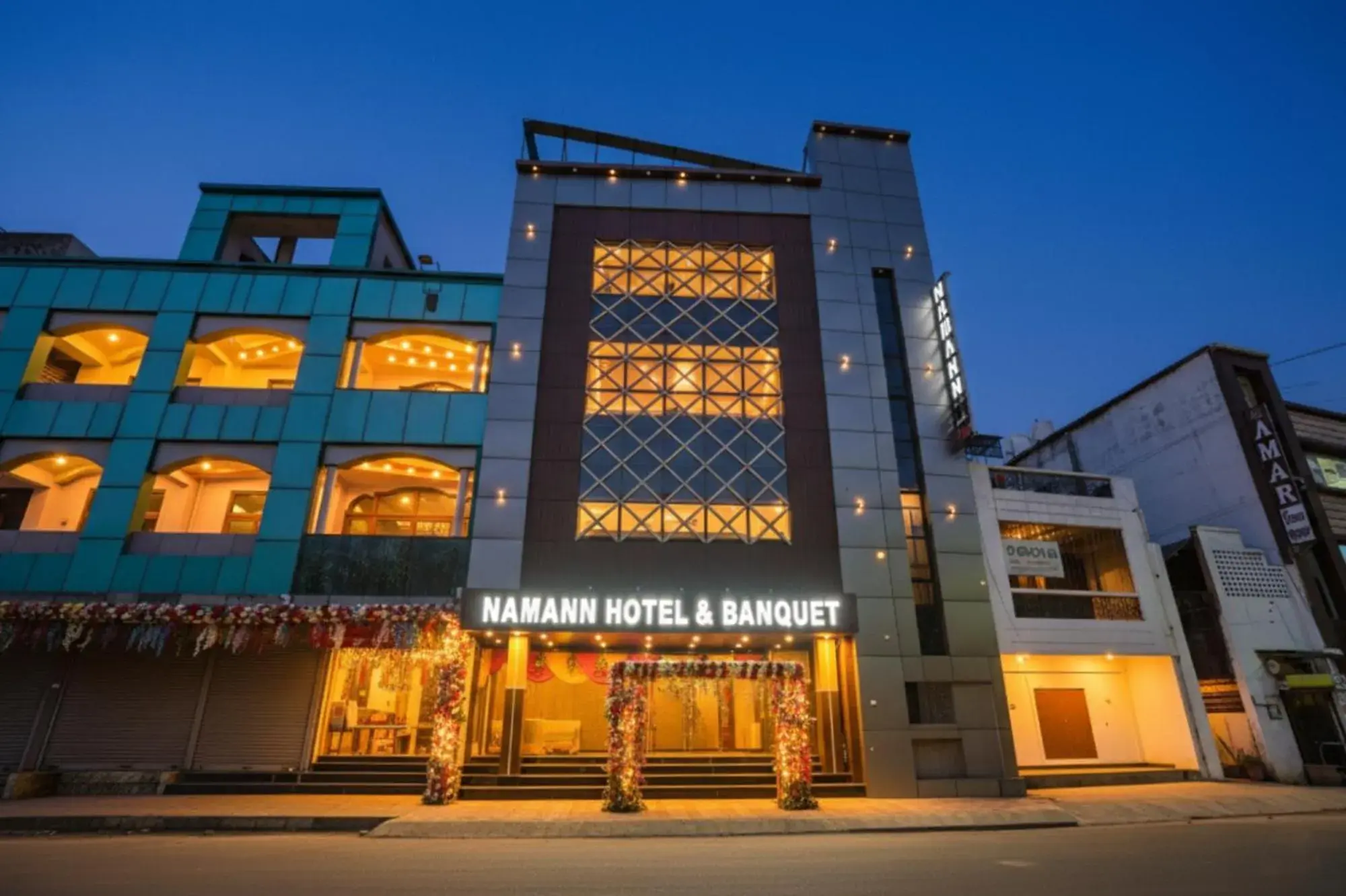 Property building in FabHotel Naman Property building in FabHotel Naman