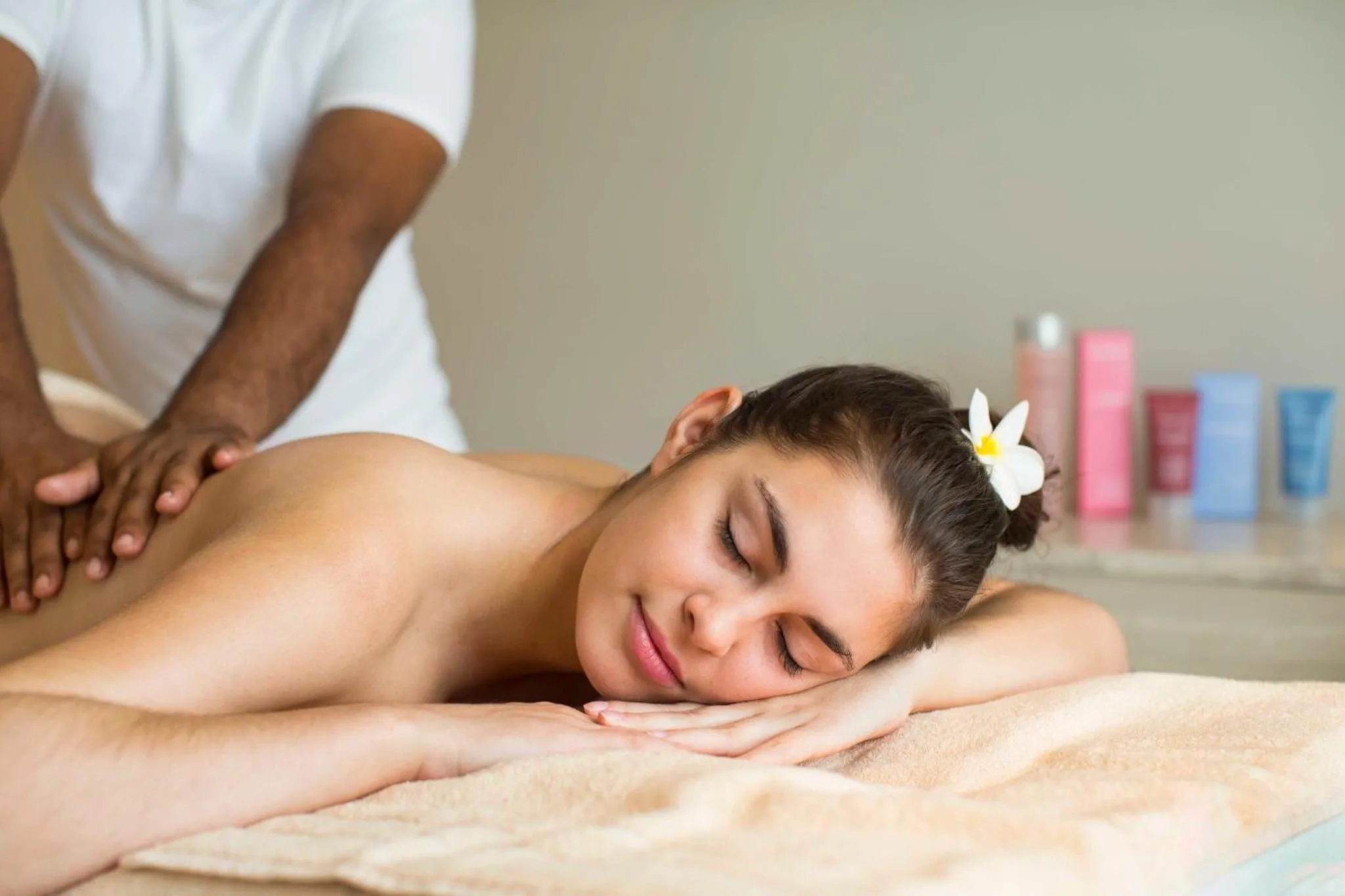 Spa and wellness centre/facilities in Holiday Inn Mauritius Mon Trésor by IHG