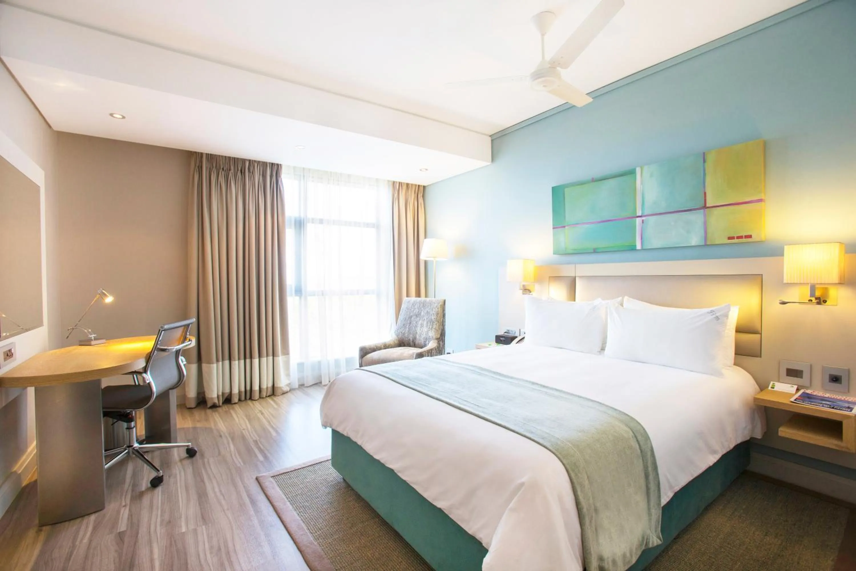 View (from property/room), Bed in Holiday Inn Mauritius Mon Trésor by IHG