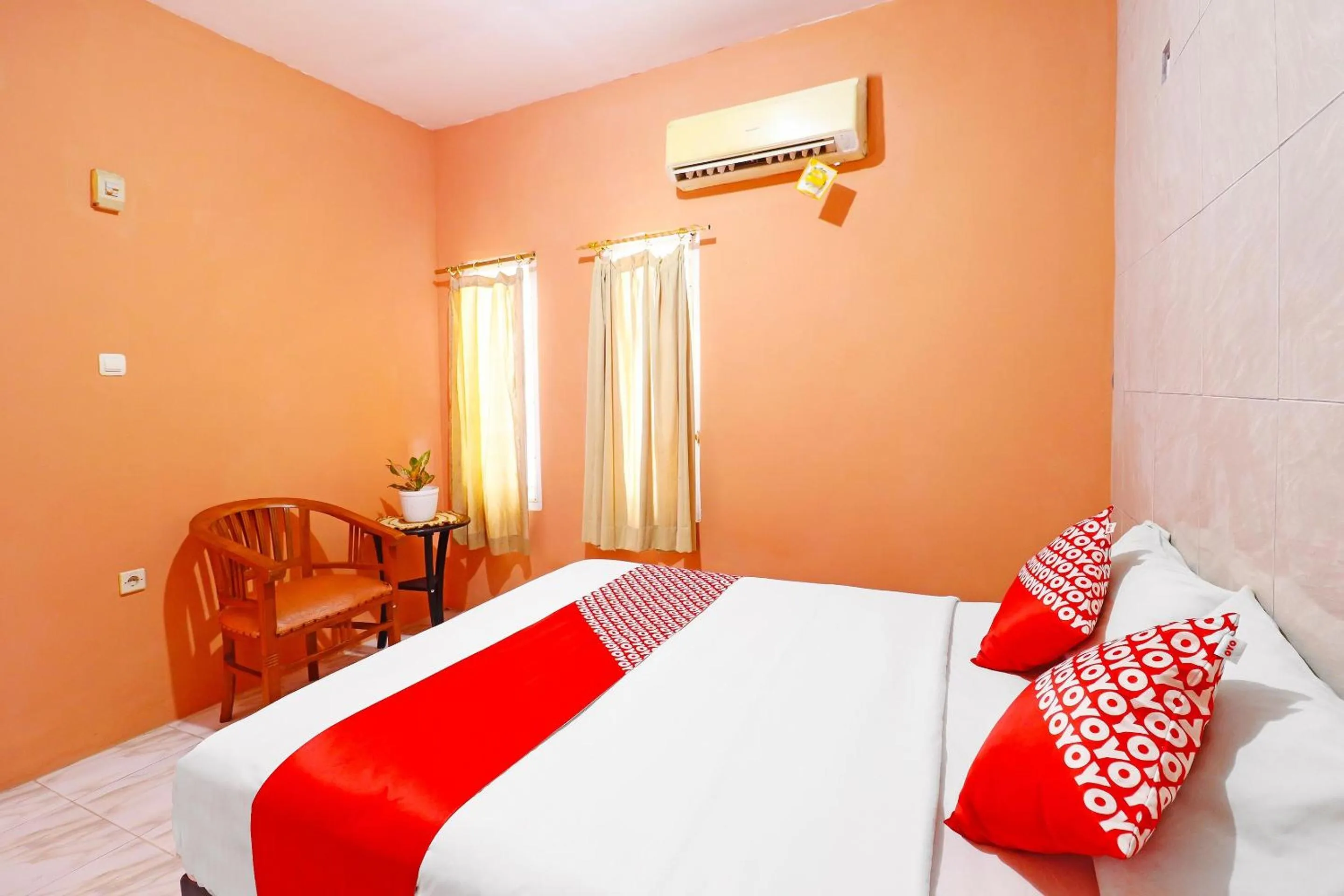 Bedroom in OYO 91408 Kas Residence Syariah