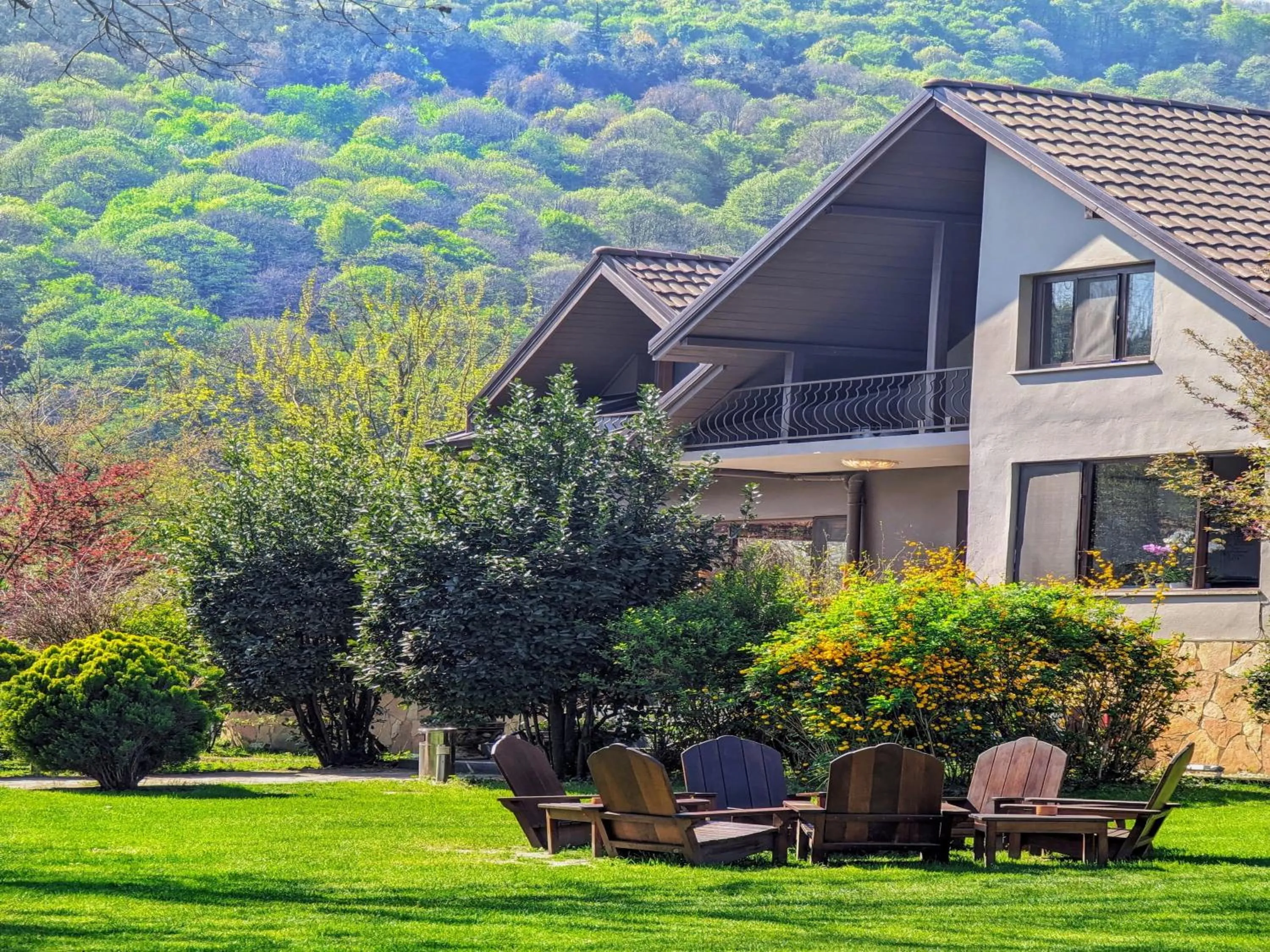 Mountain view in Villa Kirkpinar Sapanca