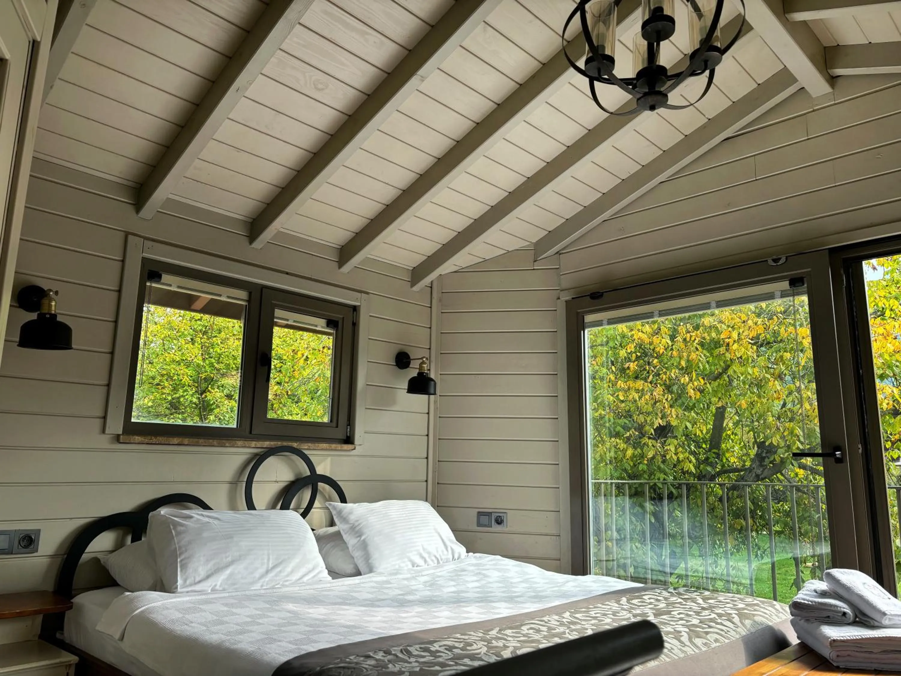 Bed in Villa Kirkpinar Sapanca