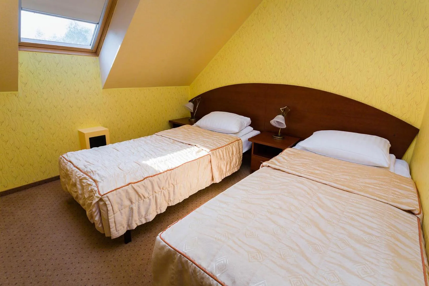 Bed in Hotel Ognisty Ptak