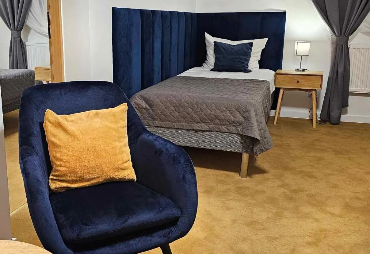 Bed in Hotel Ognisty Ptak