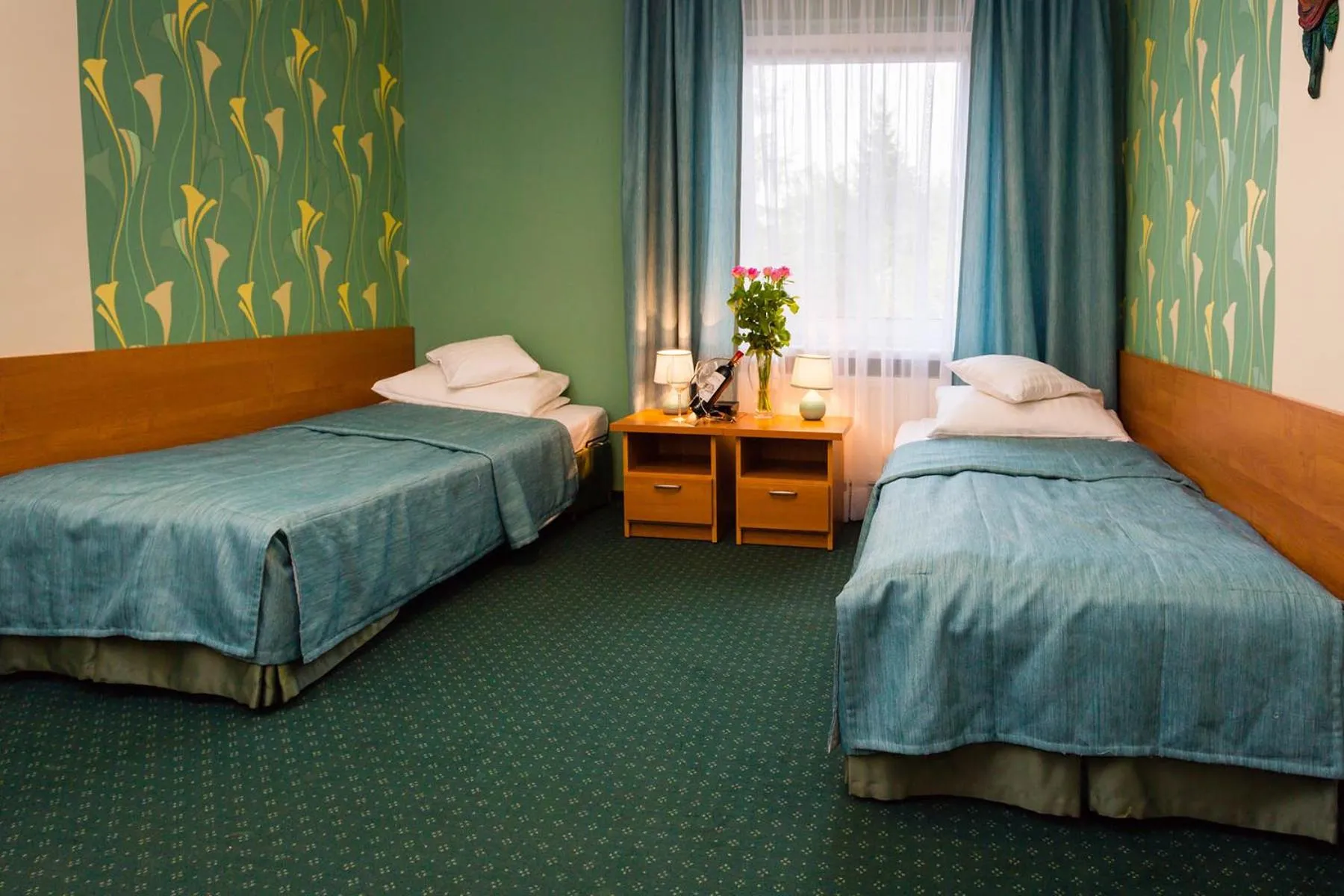 Bed in Hotel Ognisty Ptak