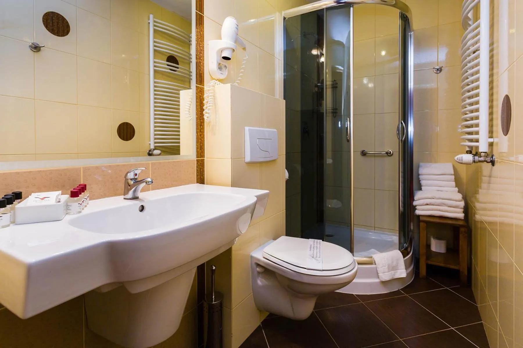 Shower in Hotel Ognisty Ptak