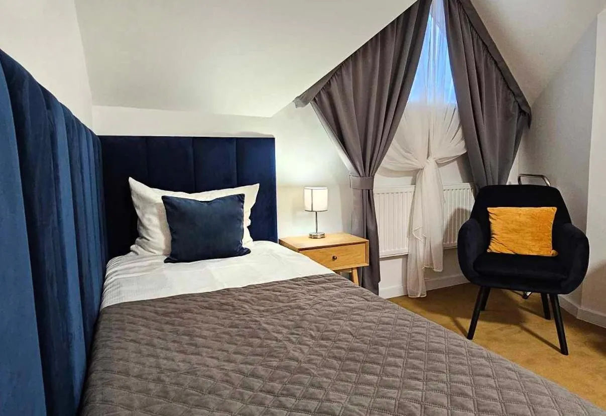 Bed in Hotel Ognisty Ptak