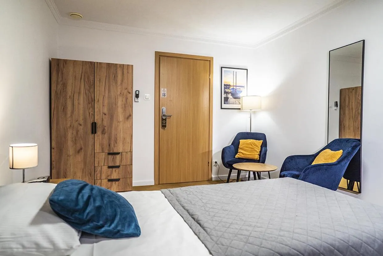 Bed in Hotel Ognisty Ptak