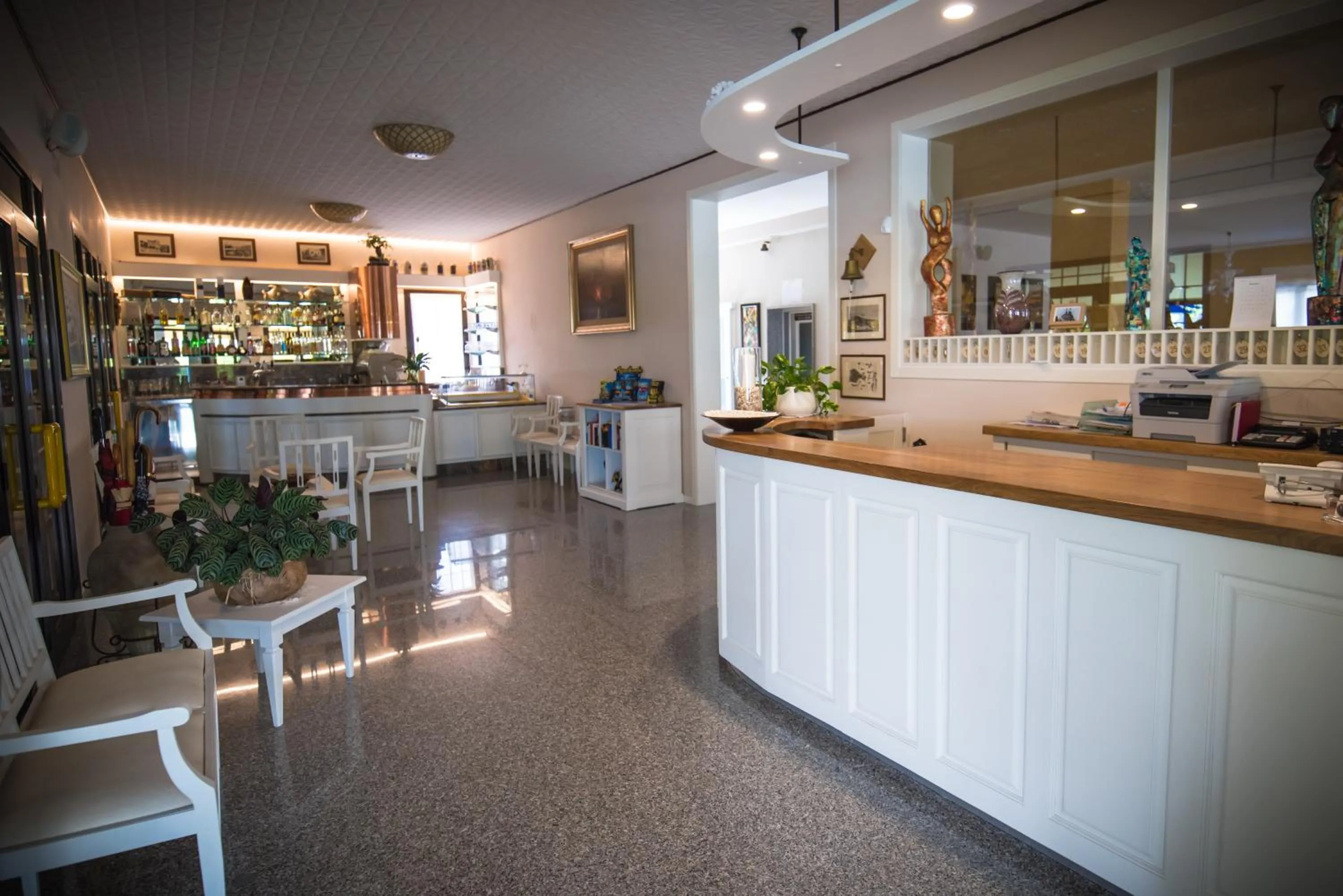 Lobby or reception in Hotel Jesolo Sand