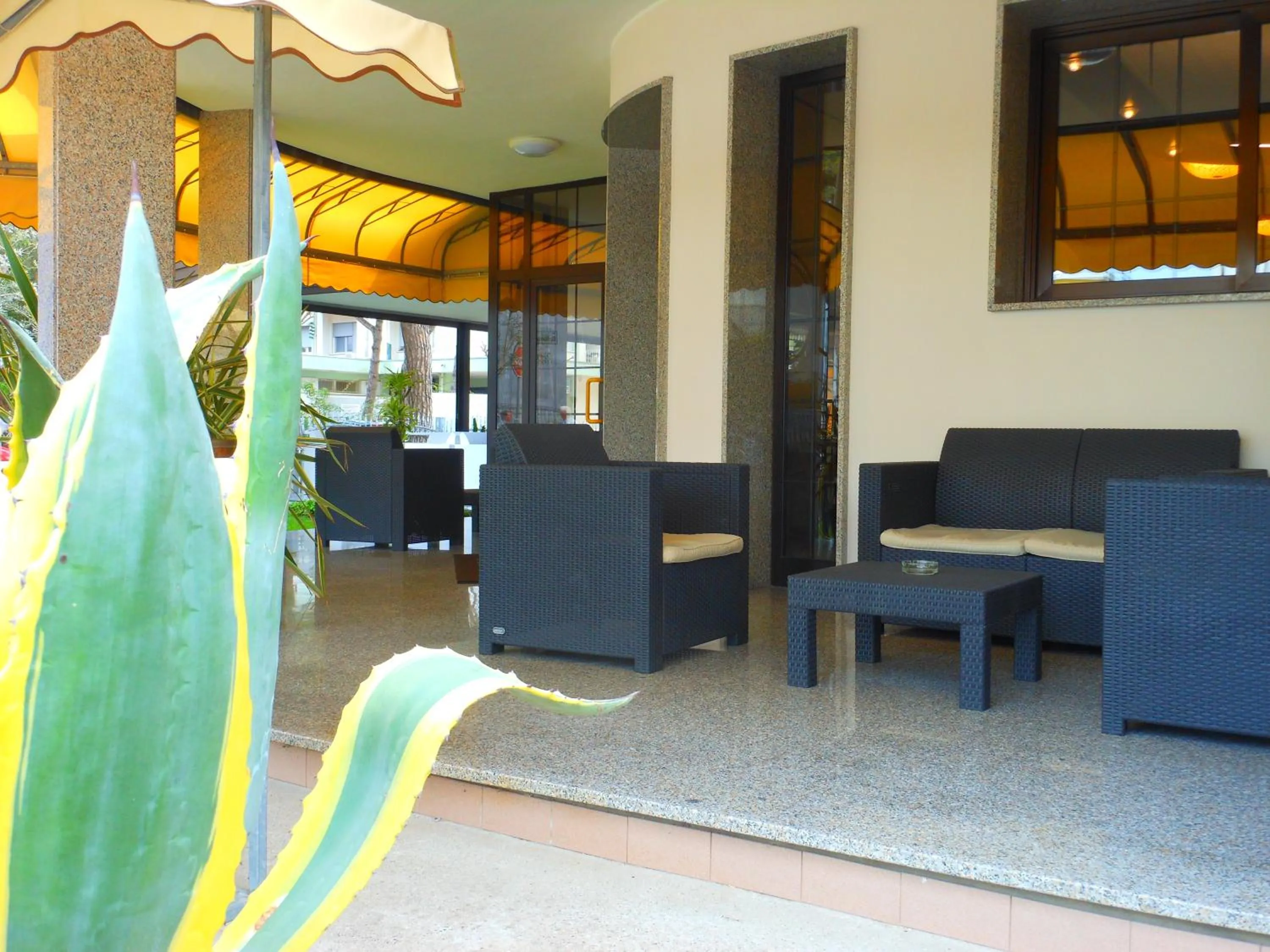 Patio in Hotel Jesolo Sand