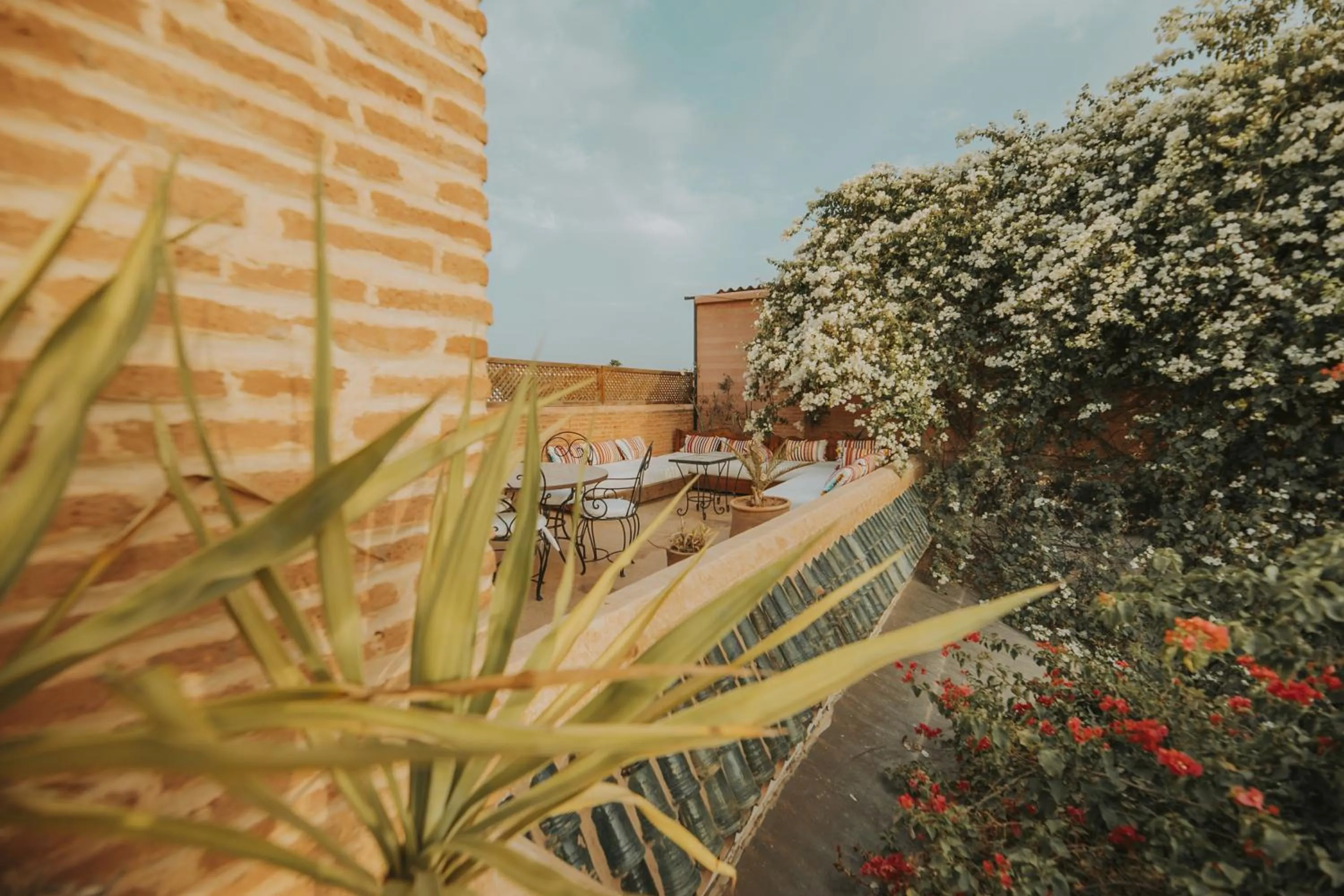 Patio in Riad Samsara
