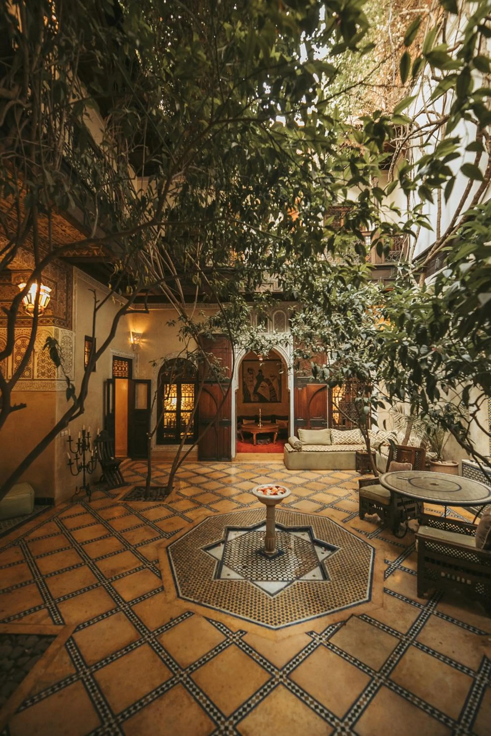 Patio in Riad Samsara