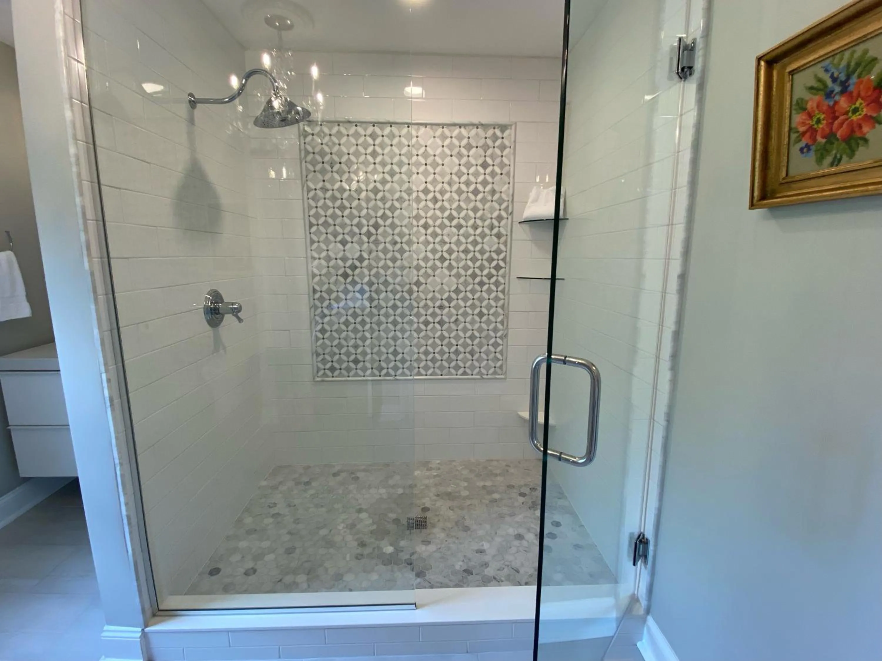 Shower in Rose Hill Inn