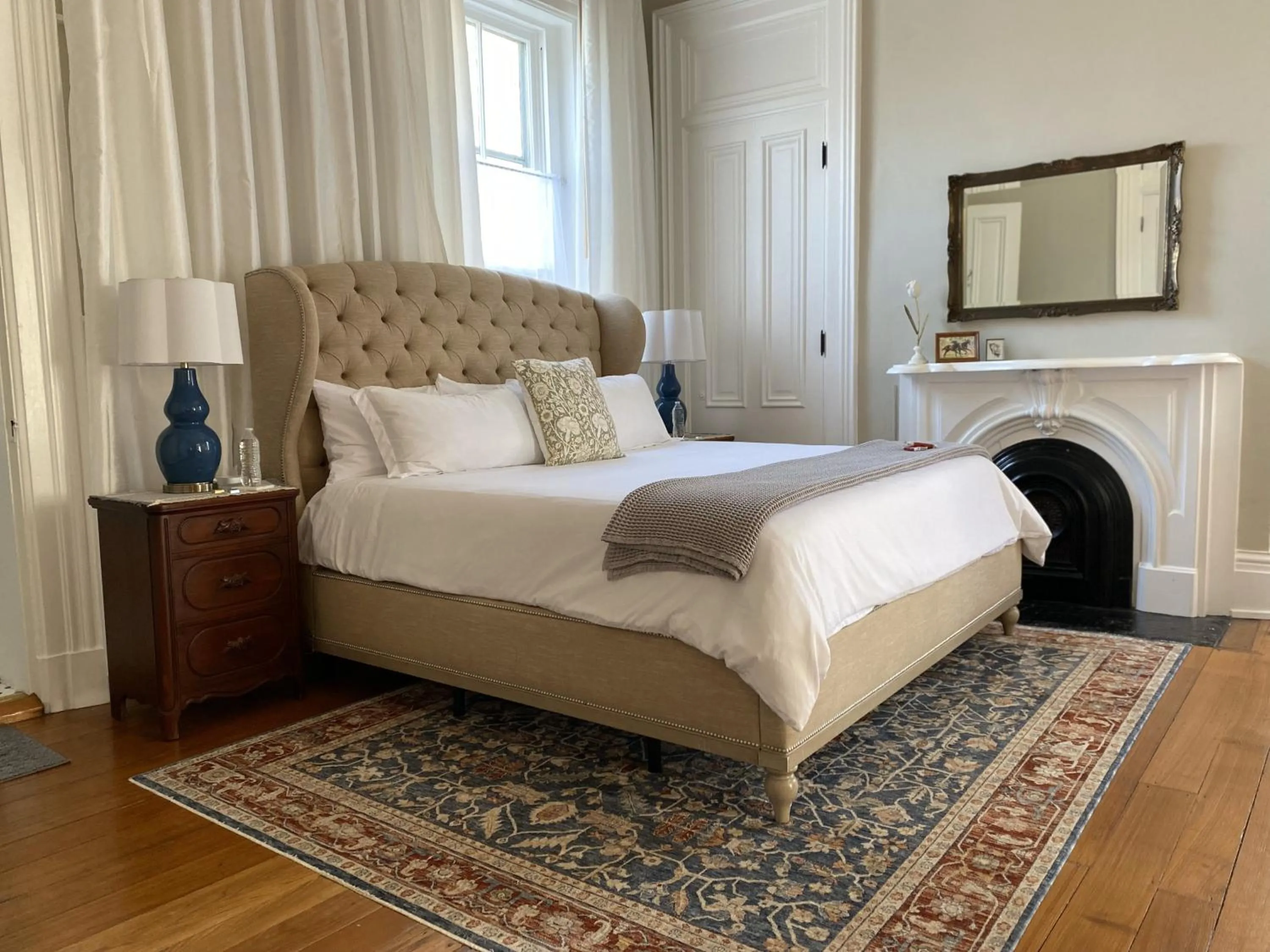 Bed in Rose Hill Inn