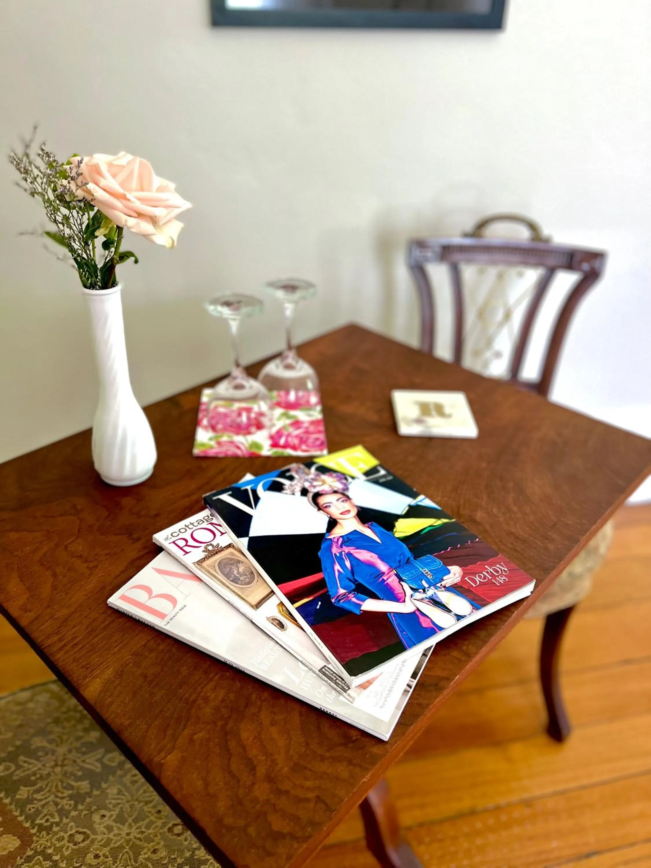 Living room in Rose Hill Inn