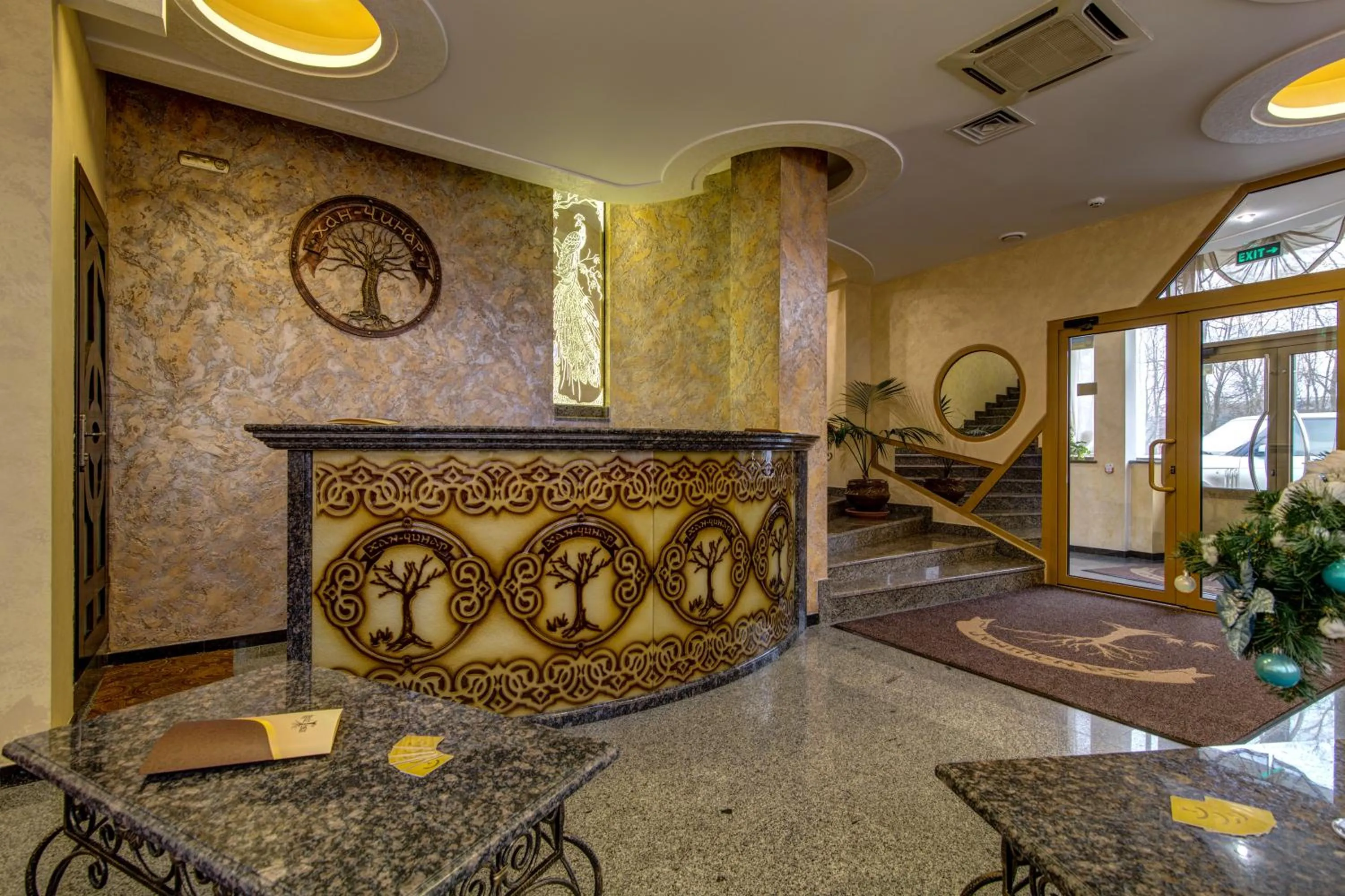 Lobby or reception in Khan-Chinar Hotel