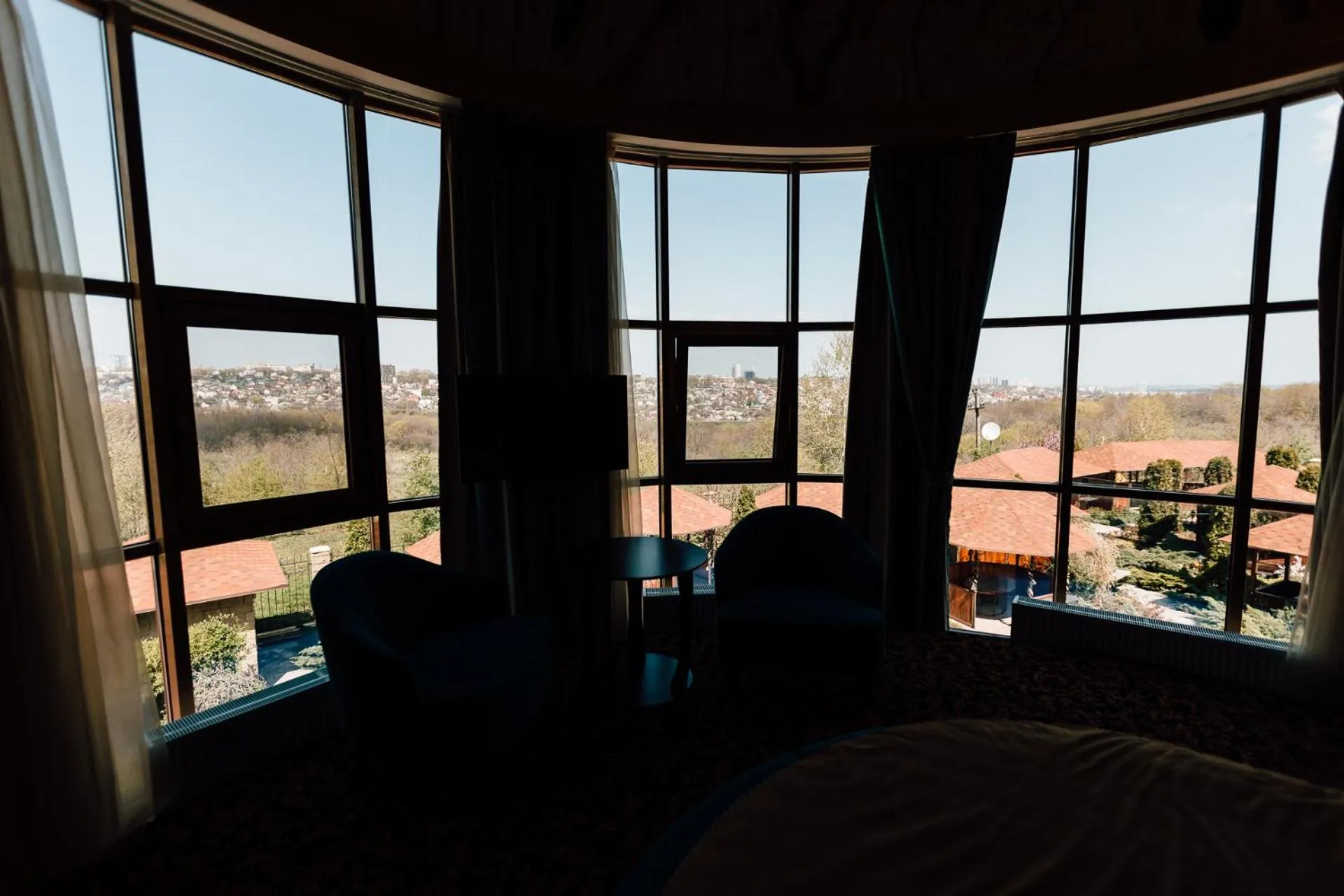 Seating area in Khan-Chinar Hotel