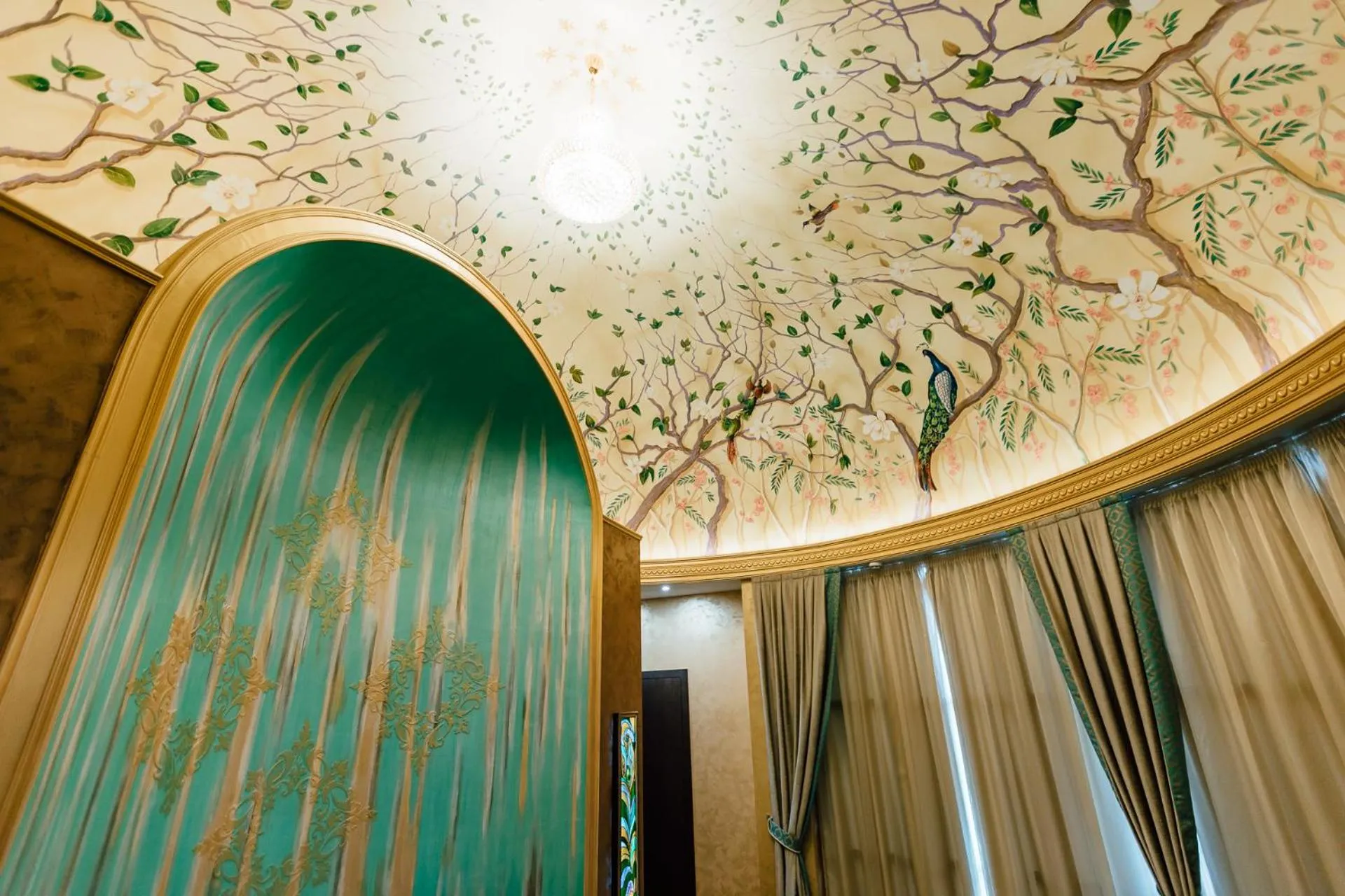Decorative detail in Khan-Chinar Hotel