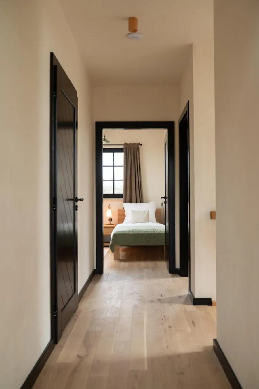 Bedroom, Bed in Villa Greta