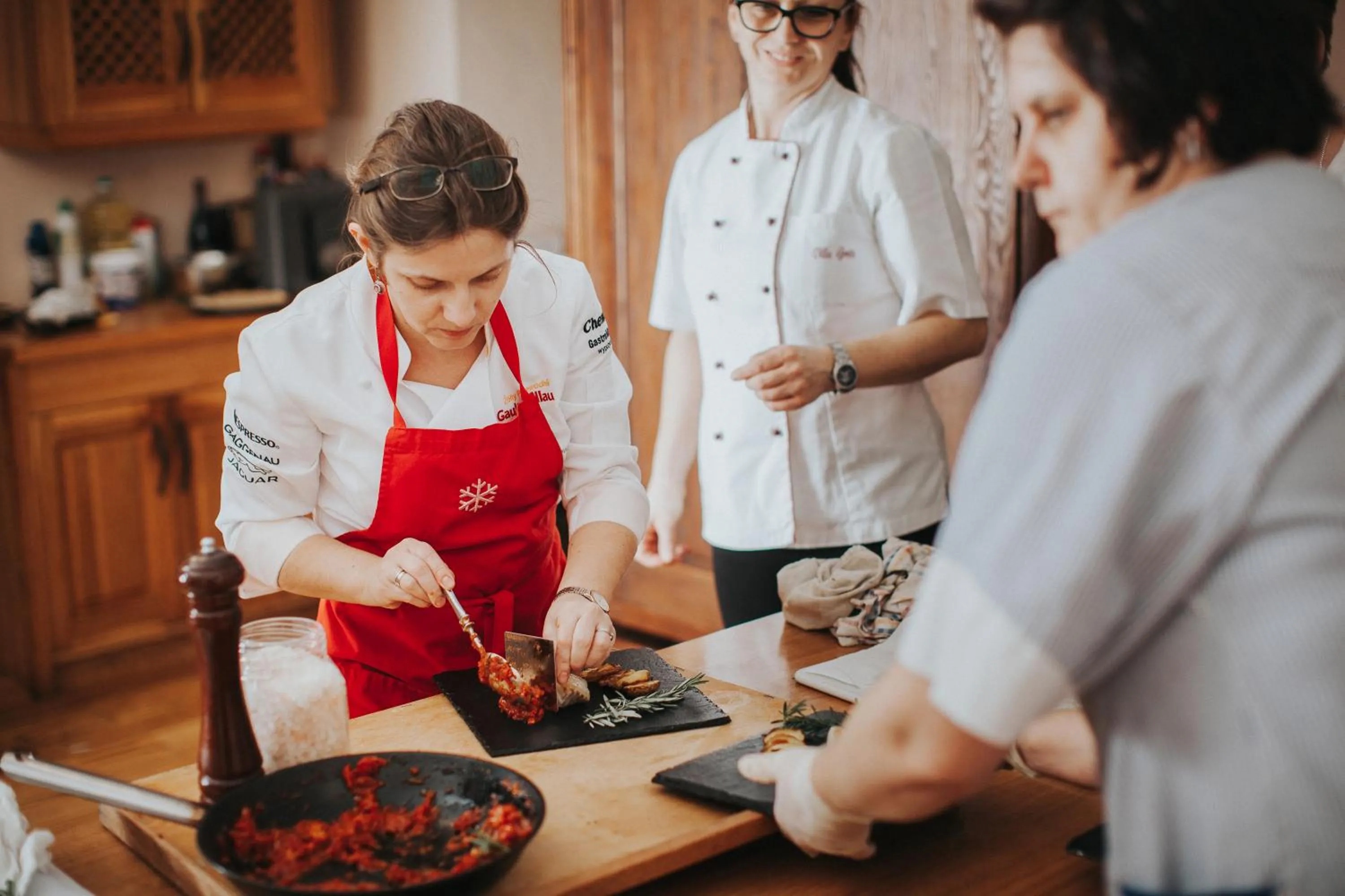 Staff in Villa Greta