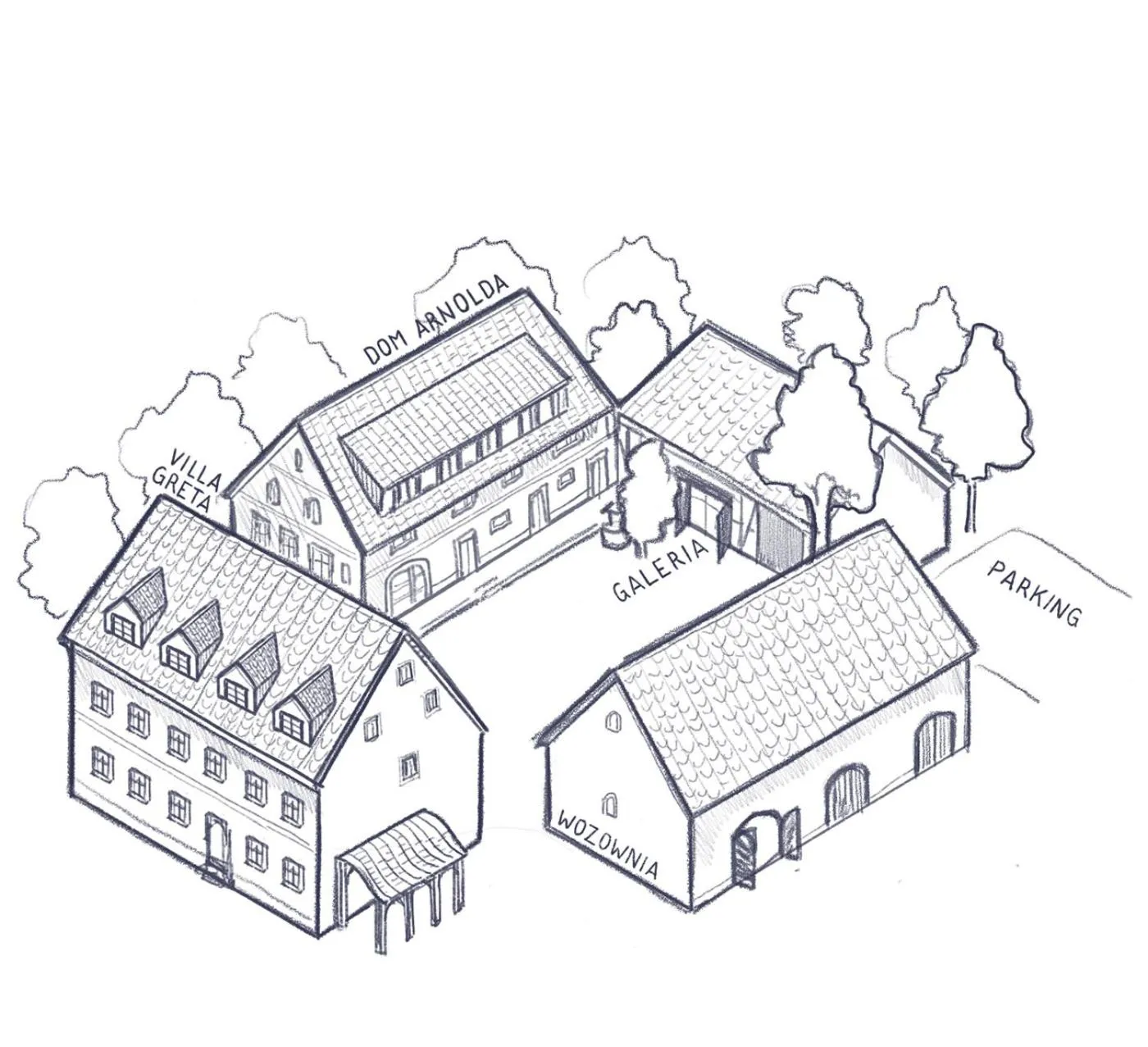 Property building in Villa Greta