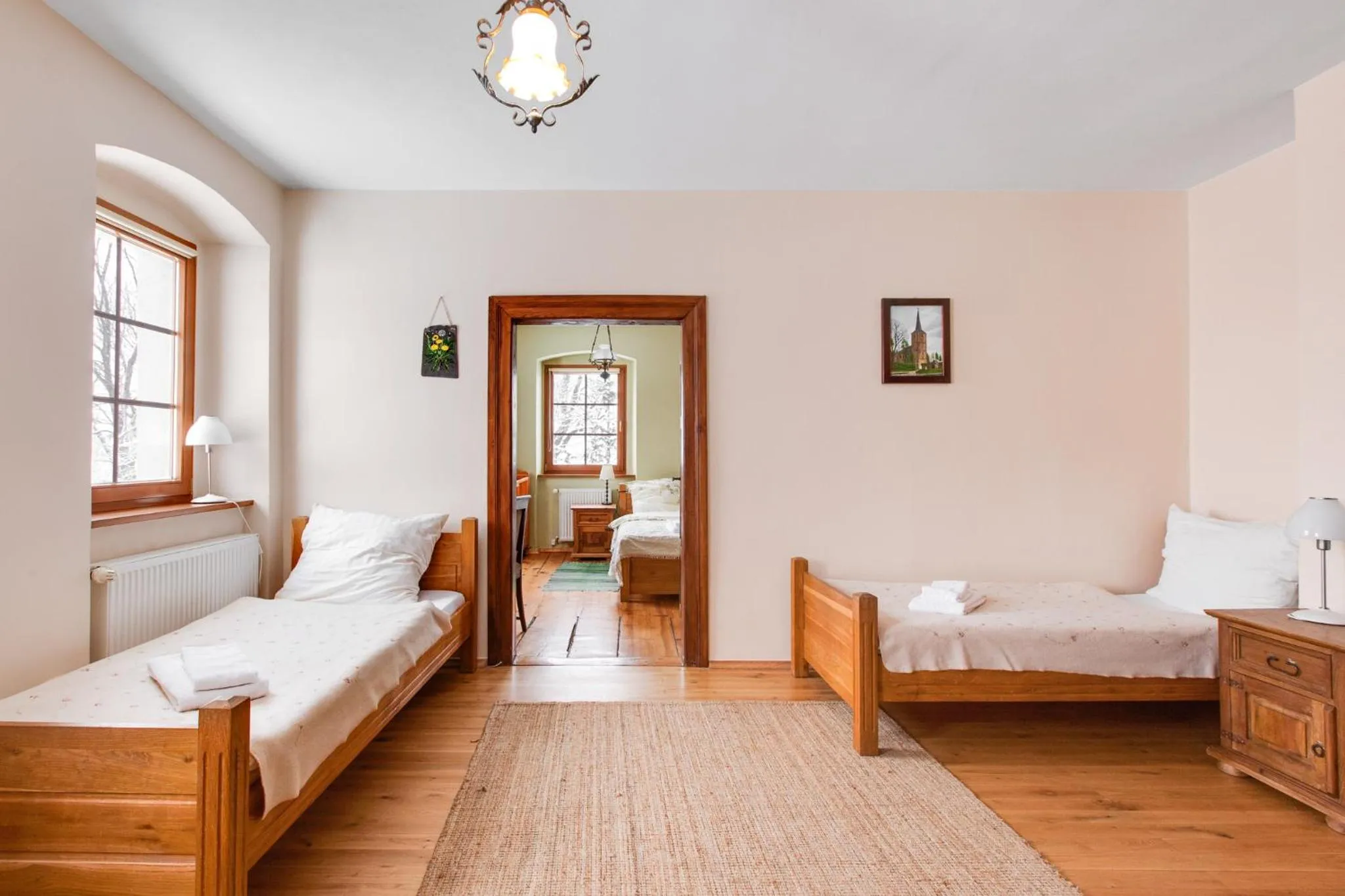 Bedroom, Bed in Villa Greta