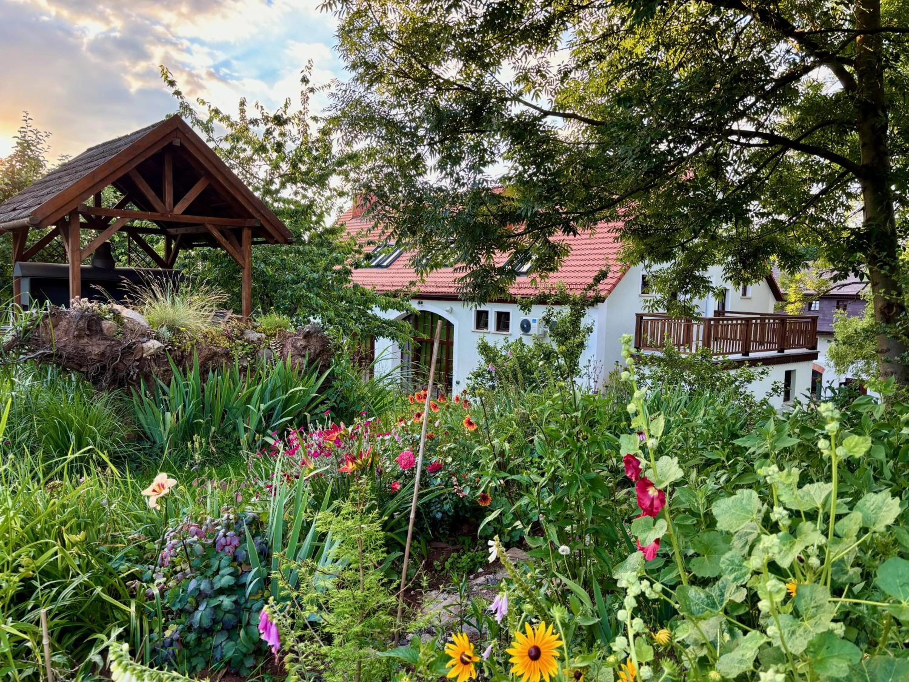 Garden in Villa Greta