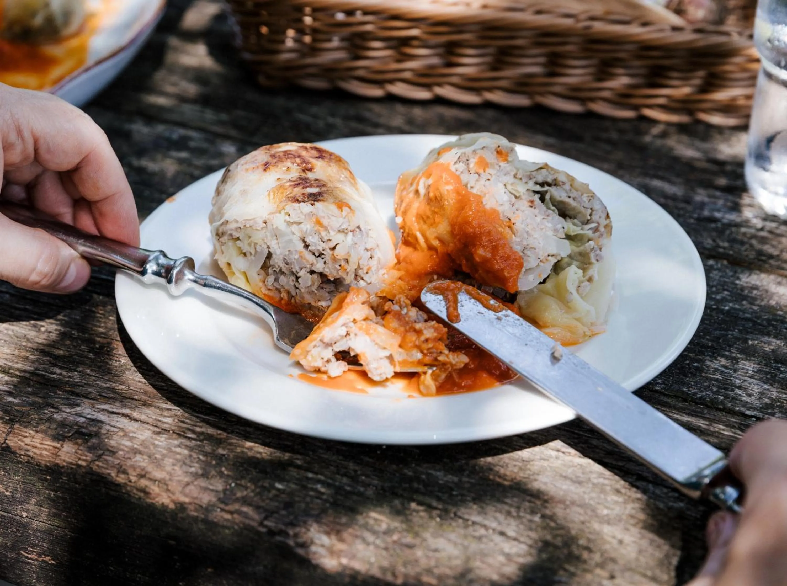 Lunch in Villa Greta