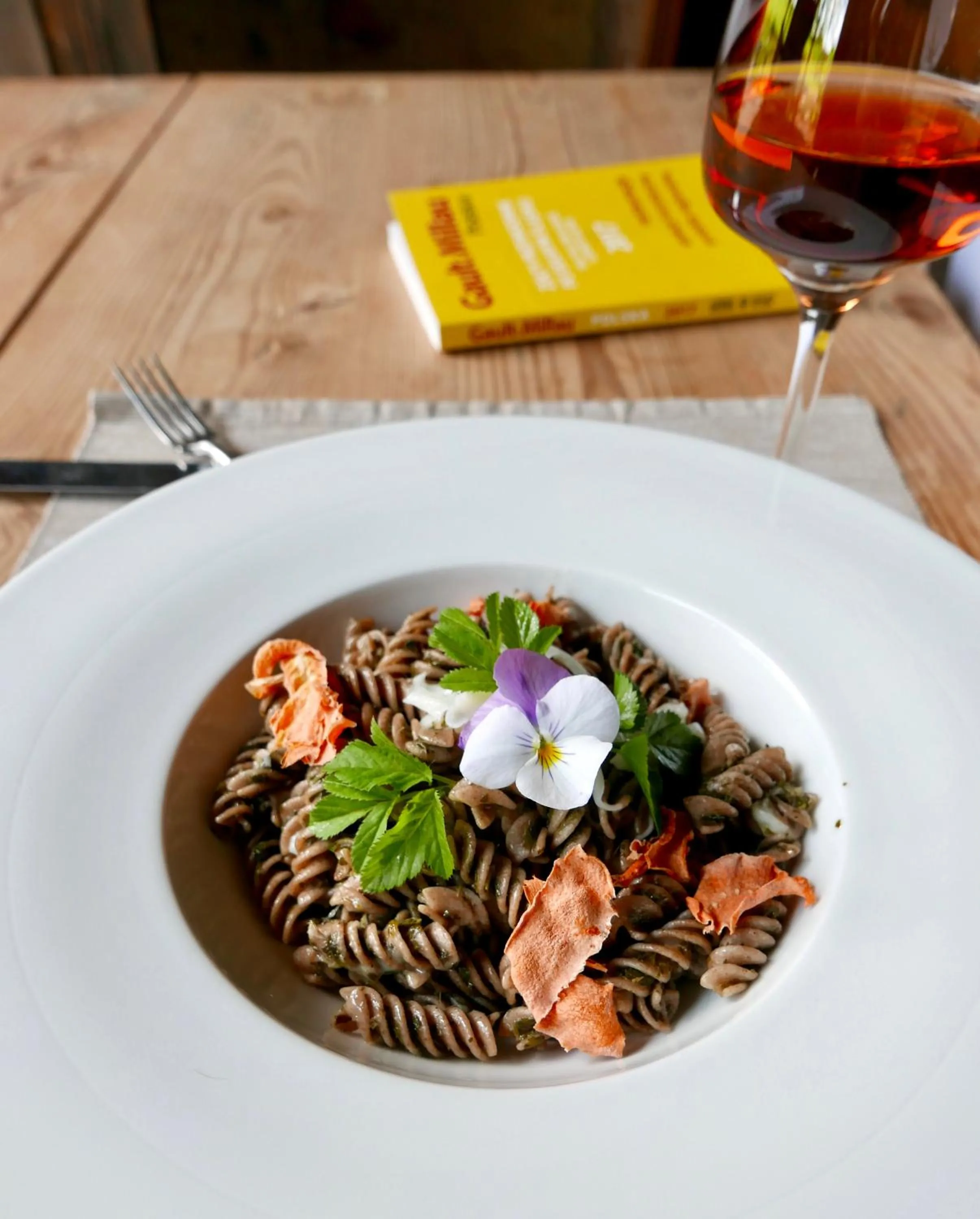 Food close-up in Villa Greta