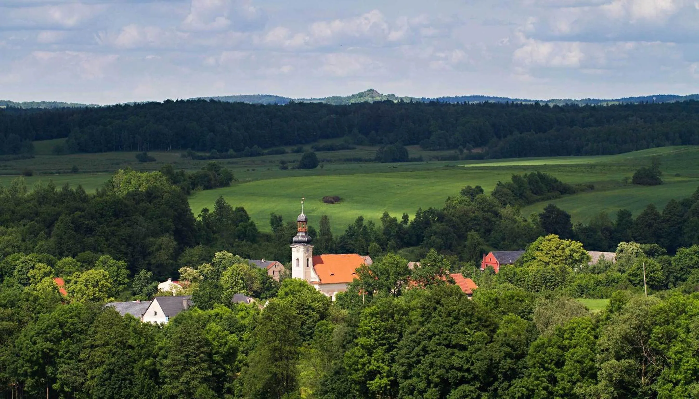 Natural landscape in Villa Greta