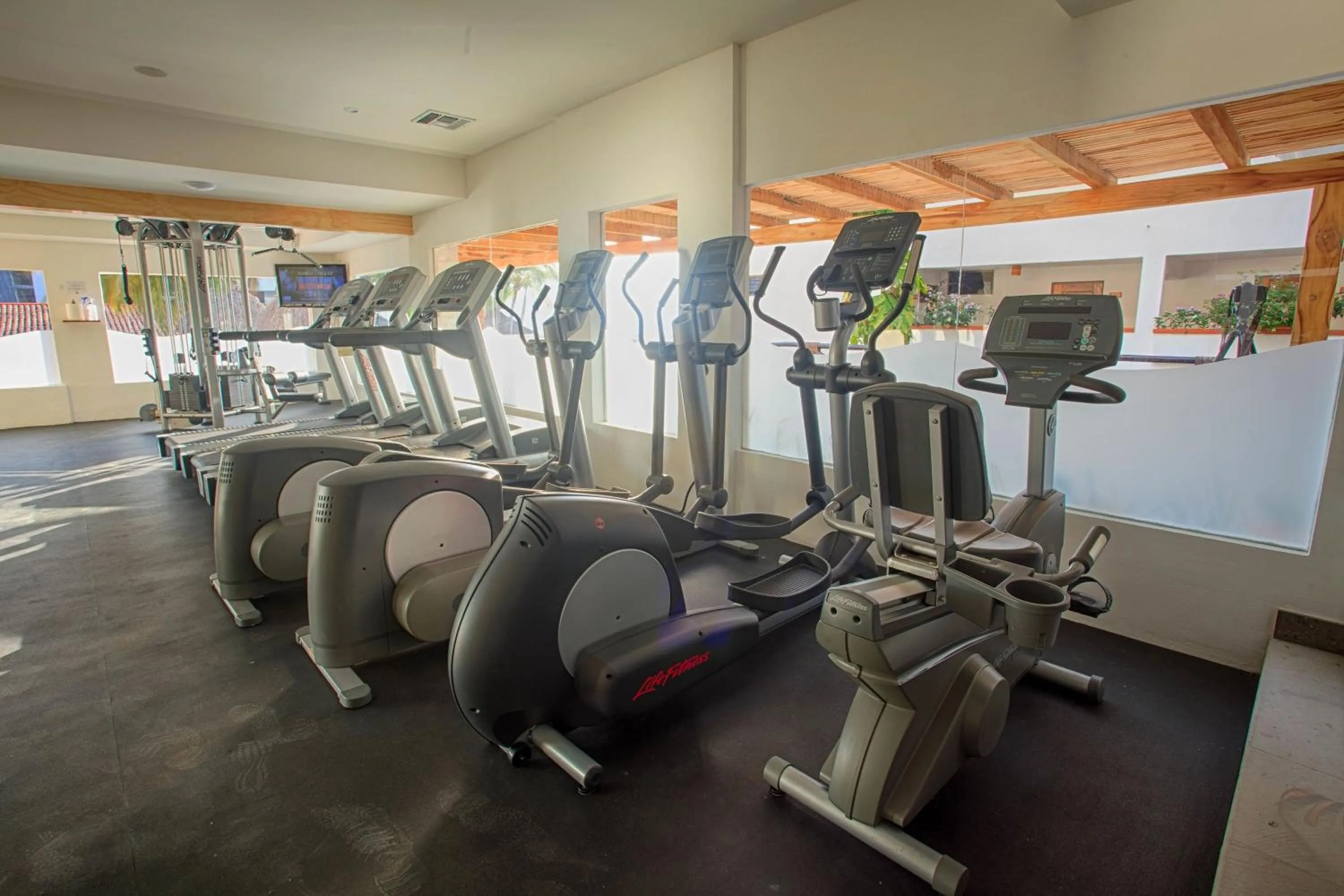 Fitness centre/facilities in Costa Sur Resort by VRHost