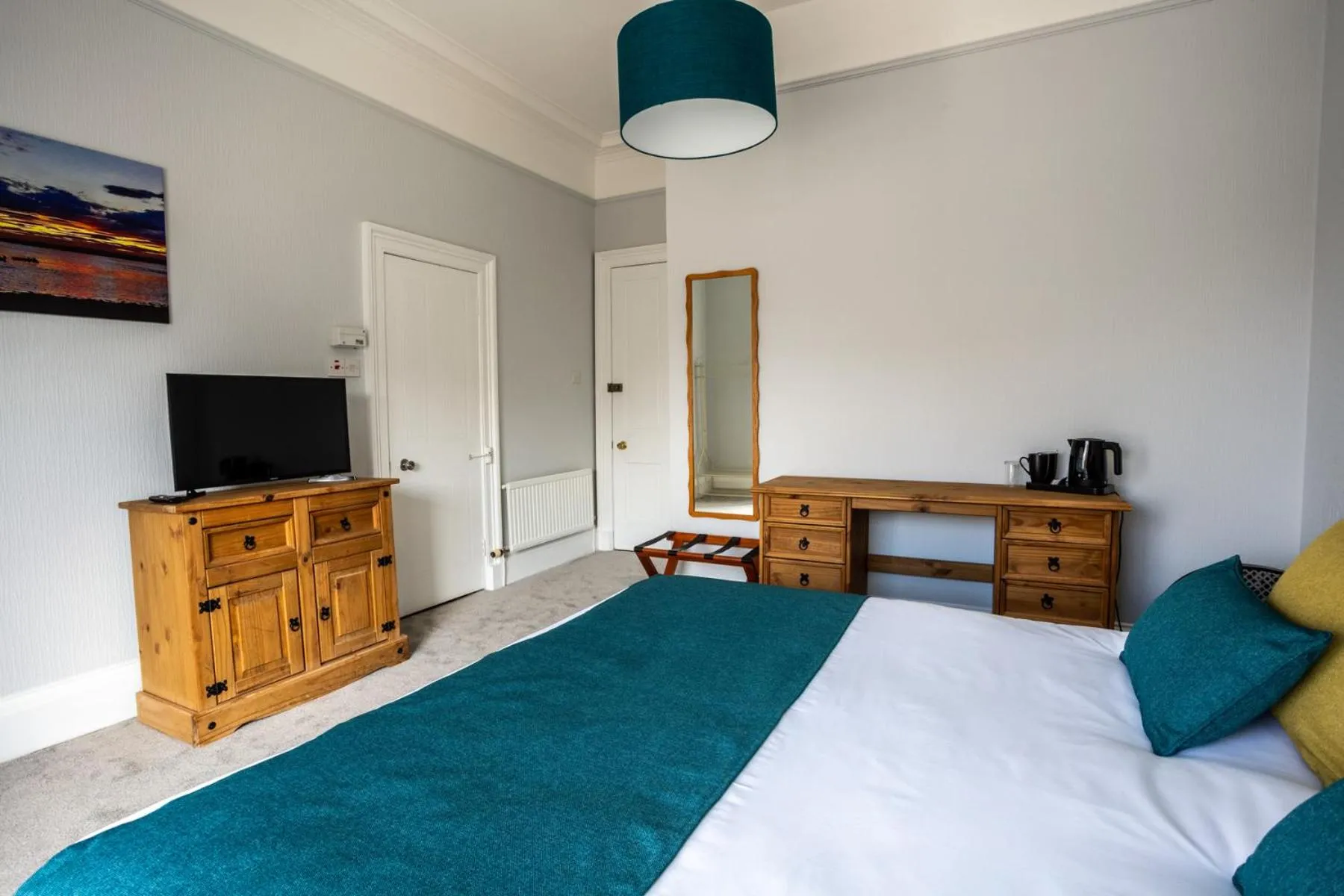 Bed in The Juniper Rooms