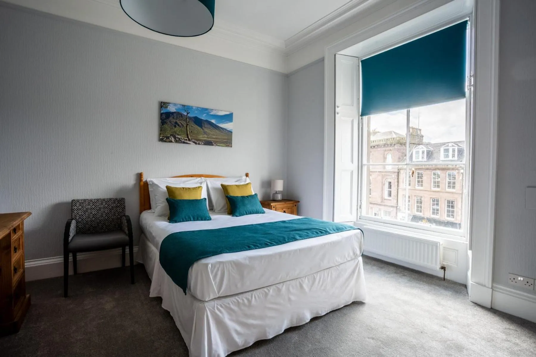Bed in The Juniper Rooms