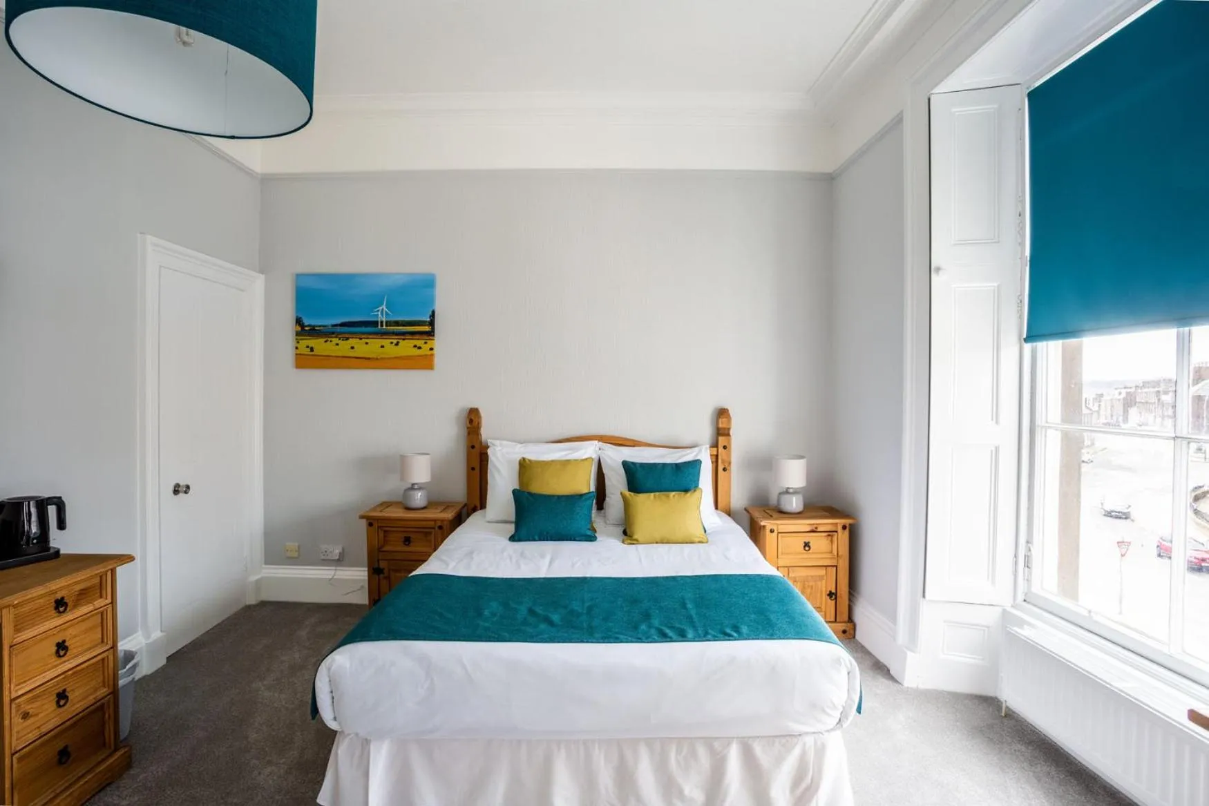 Bed in The Juniper Rooms